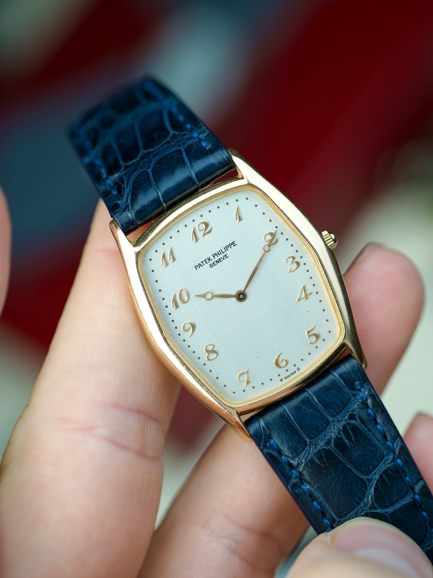 1980s Patek Philippe Gondolo 3842r Sigma Breguet Full Set 18 Carat Rose Gold