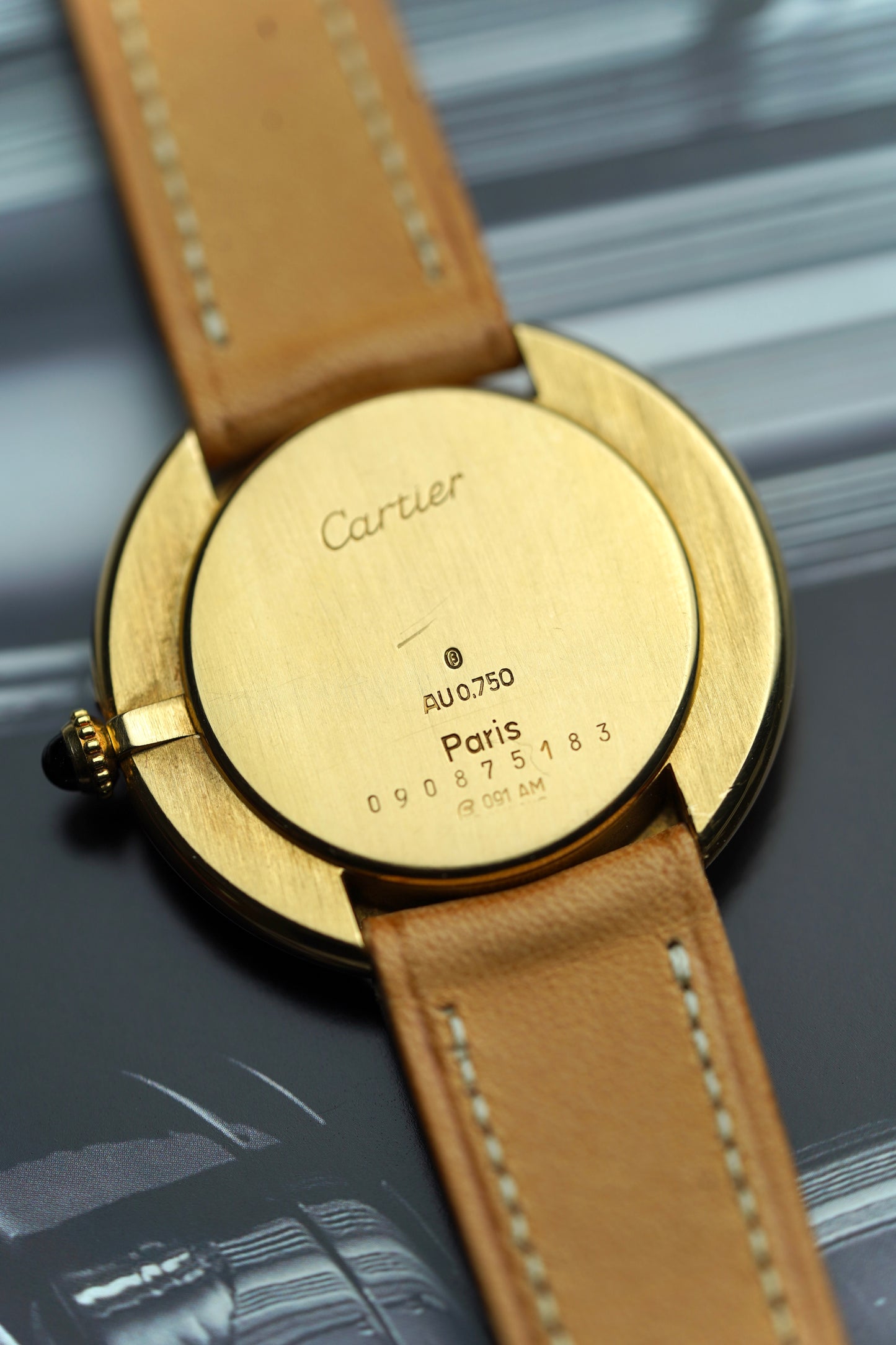 1970s Cartier Paris Vendome (Ref. 78090) 18K Yellow Gold