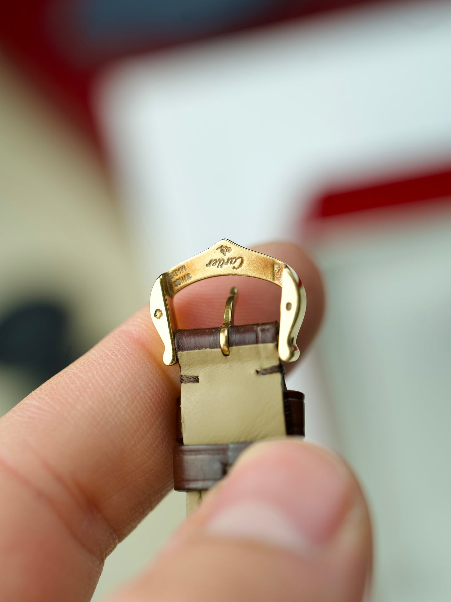 1980s Cartier Tonneau Jumbo limited Flinque’ Paris pre CPCP 18K Yellow Gold