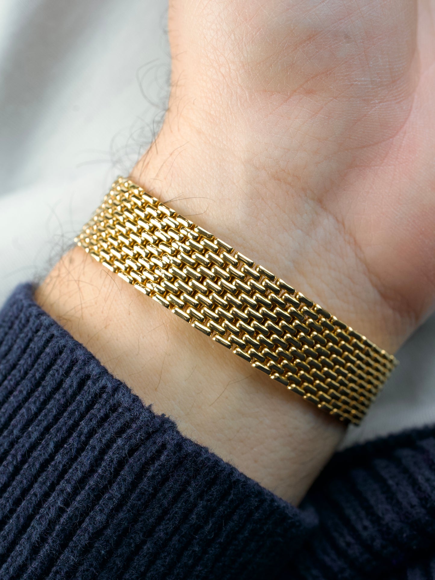 1970s Cartier Tortue 96069 Grain de Riz MK1 Paris 18K Yellow Gold