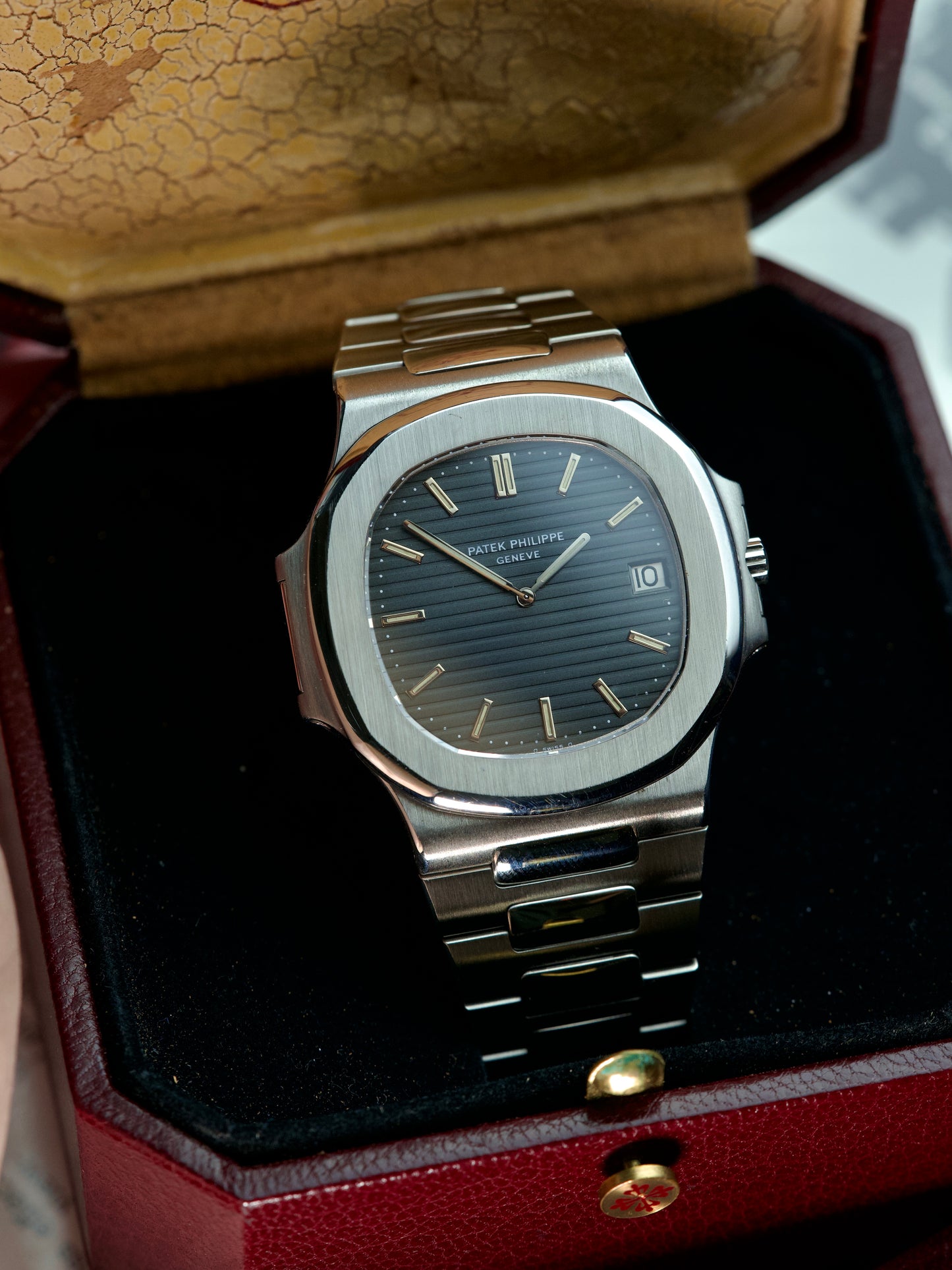 Patek Philippe Nautlius 3700 Jumbo Genta Sigma Black 1970s