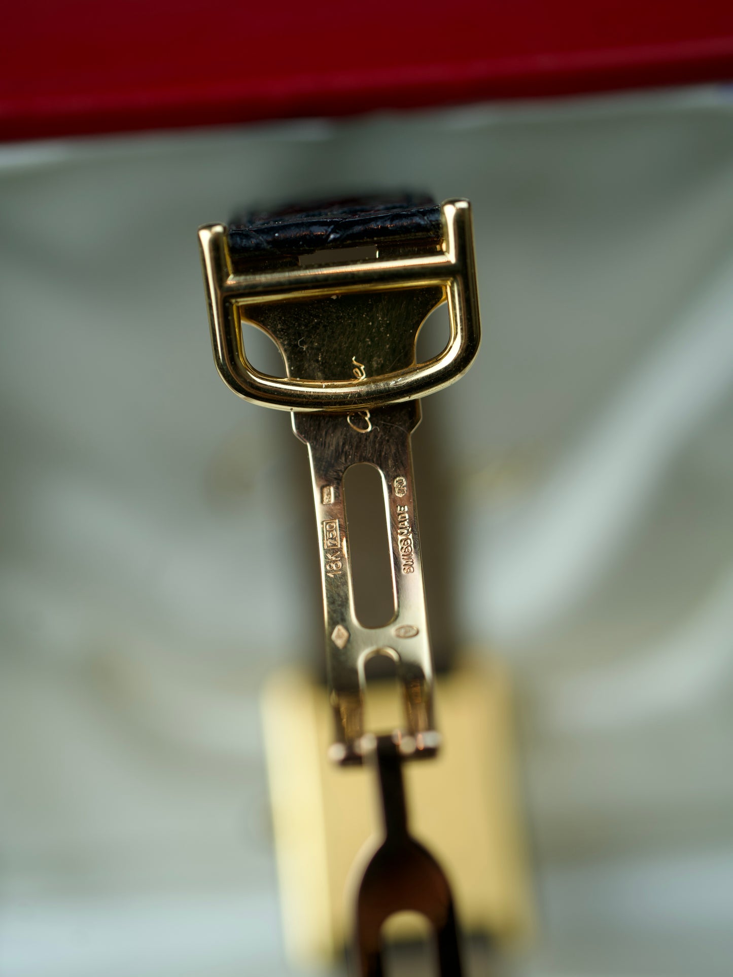 1990s Cartier Tank Louis 96065 FULL SET Flinque’ pre CPCP 18K Yellow Gold