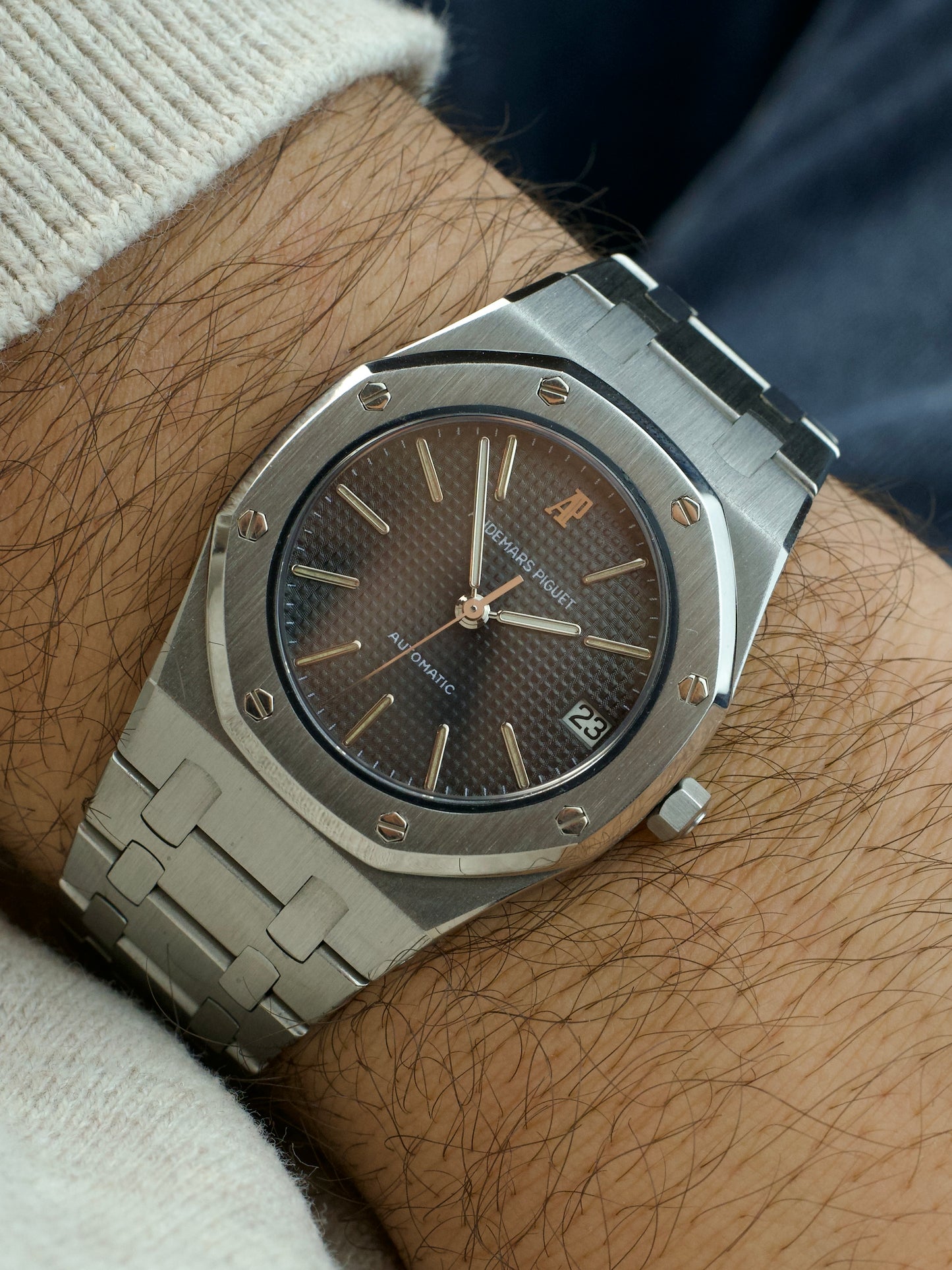 AP Royal Oak vintage Uhr, on the wrist