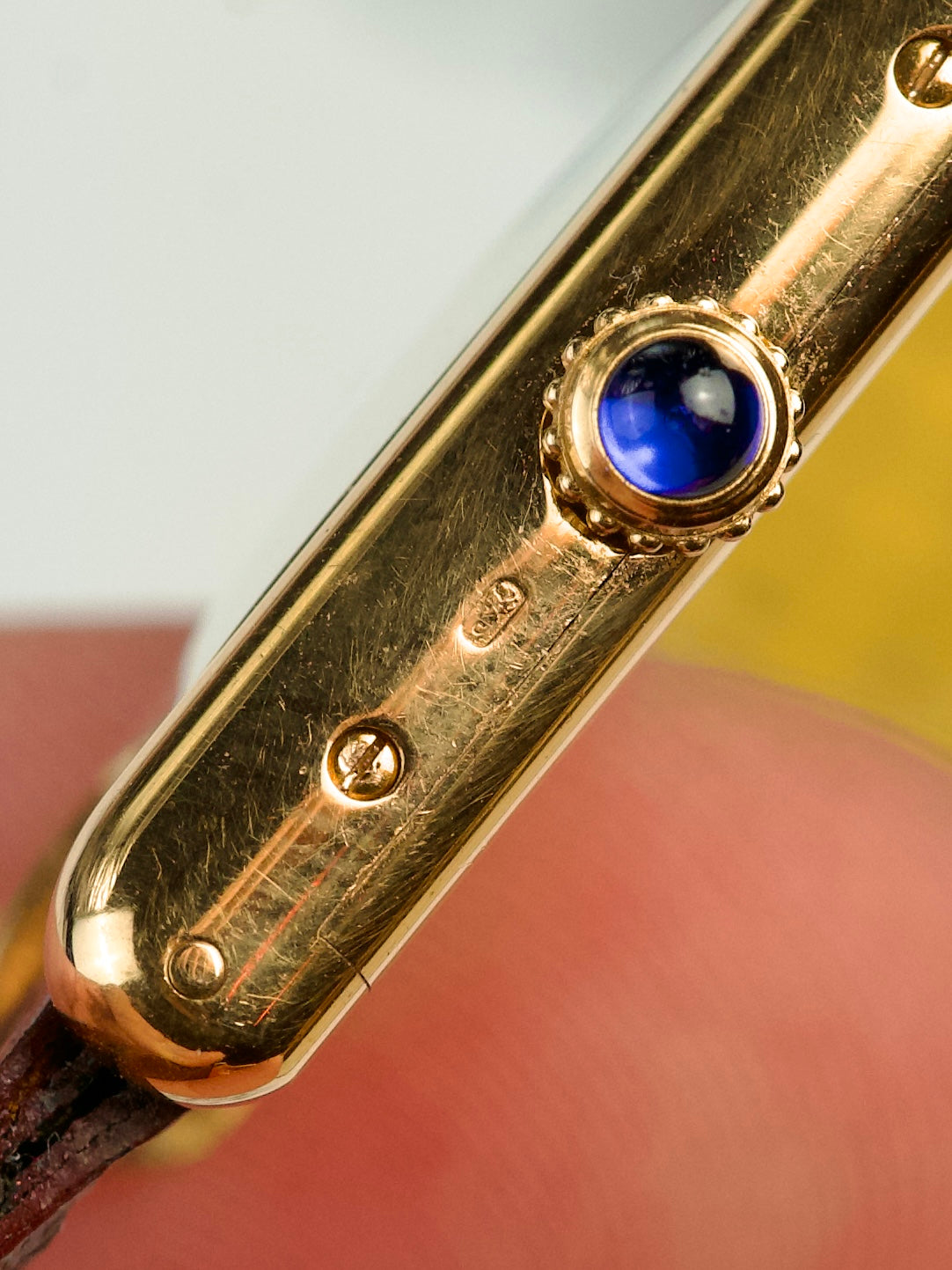 Cartier Tank Louis 78087 Lady mini 18K Yellow Gold 1980s