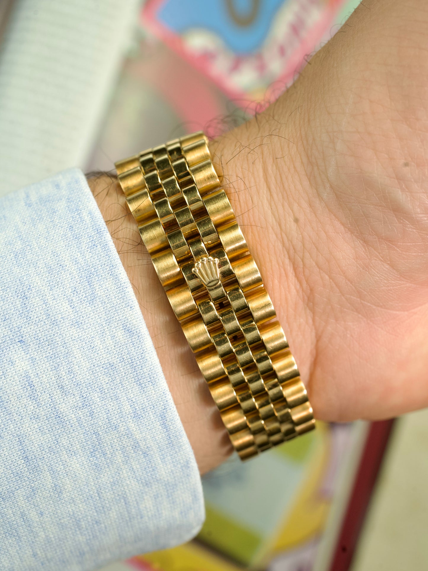 Rolex Datejust 16238 Onyx Stone Dial 18 carat gold 1980s