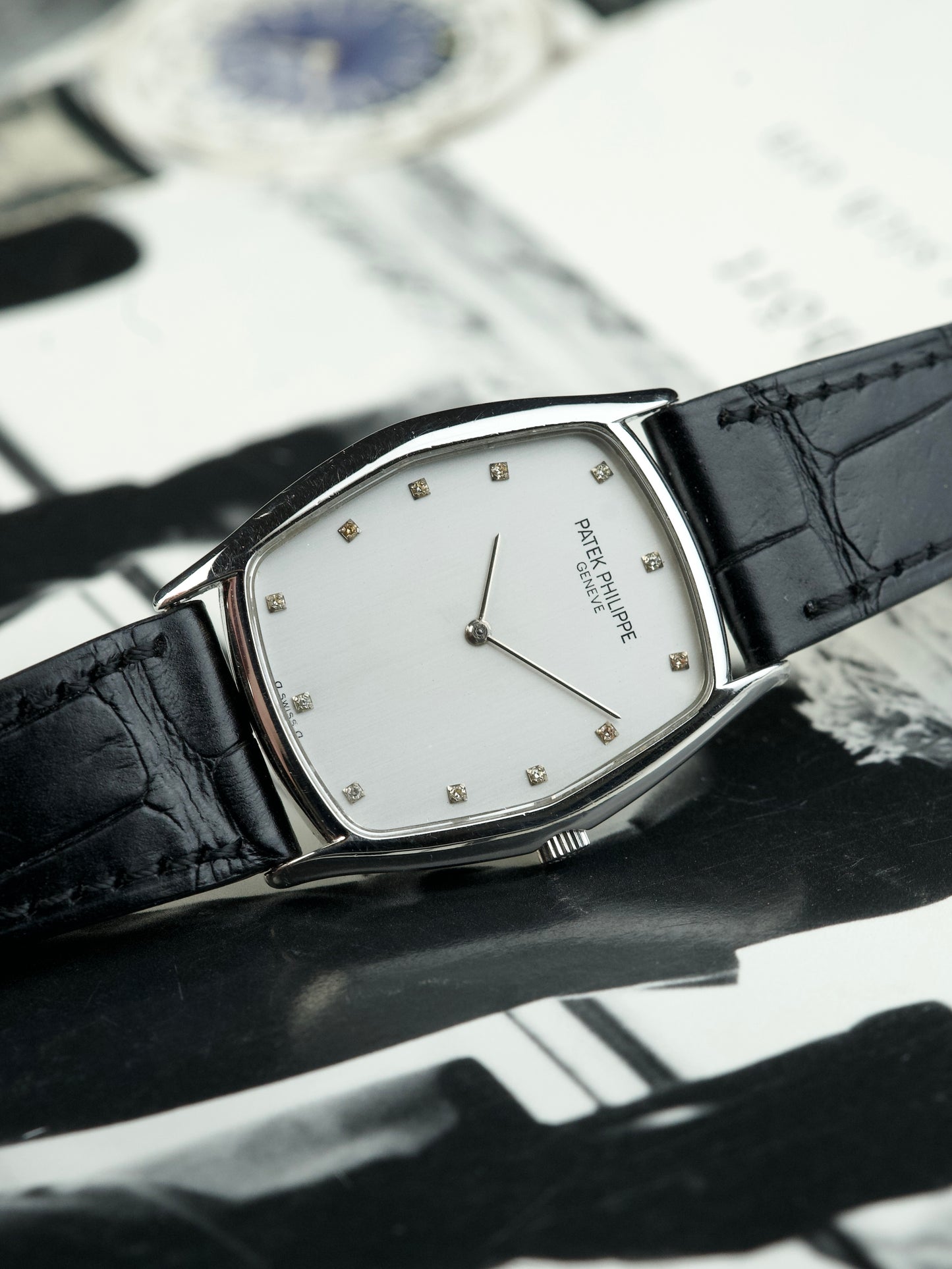 Patek Philippe Gondolo 3842p Sigma 950 Platinum 1980s
