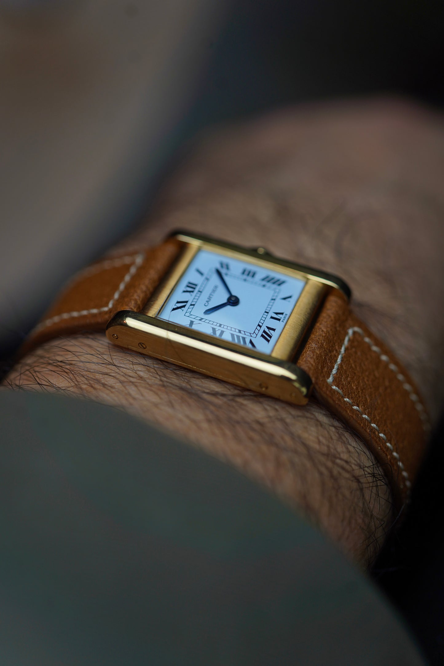 Cartier Tank Normale (Ref. 78092) 18K Yellow Gold