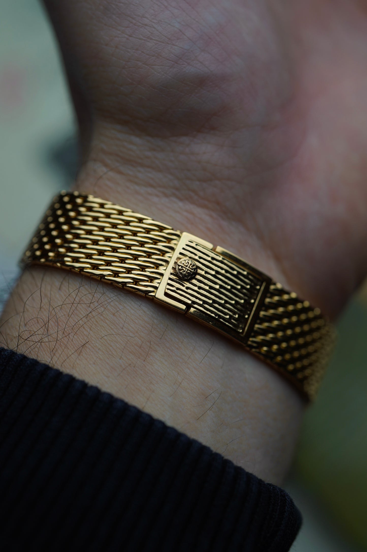1980s Patek Philippe Ellipse 3848 Sigma Breguet Full Set 18 Carat Yellow Gold