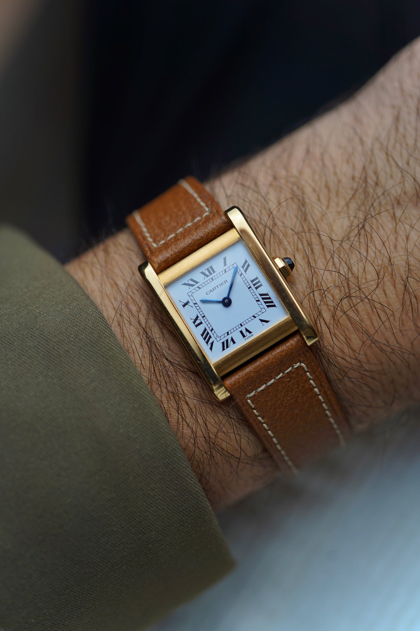 Cartier Tank Normale (Ref. 78092) 18K Yellow Gold