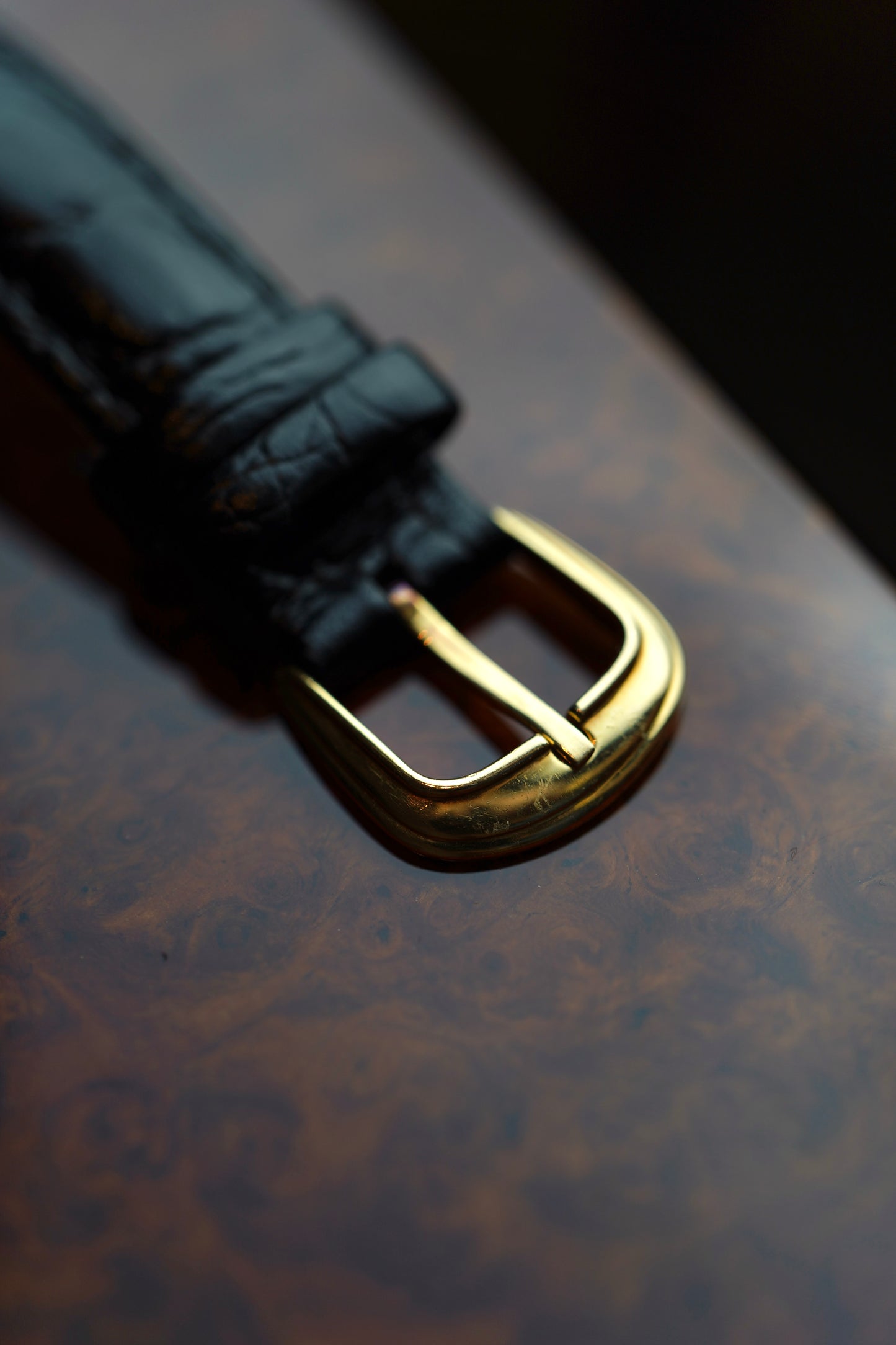 1990s Franck Muller Cintree Curvex (7502 S6) open caseback Neo Vintage Watch 18 Carat Gold skeleton