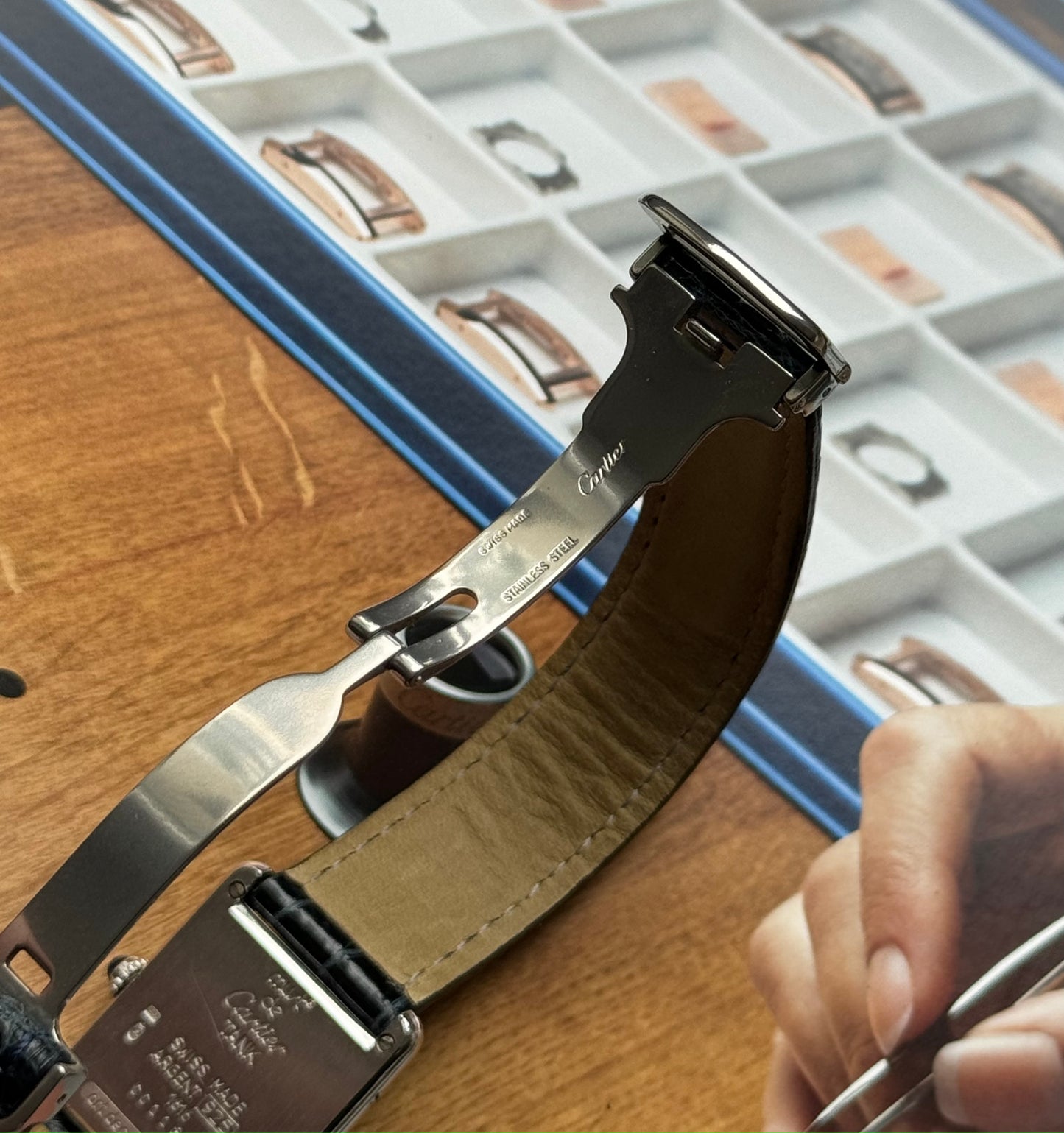 1990s Must de Cartier Tank Art Deco Limited 1000 (Ref. 1616)