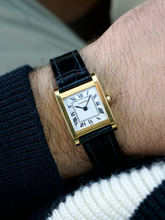 Cartier Tank Normale MK1 UNPOLISHED (Ref. 78092) 18K Yellow Gold