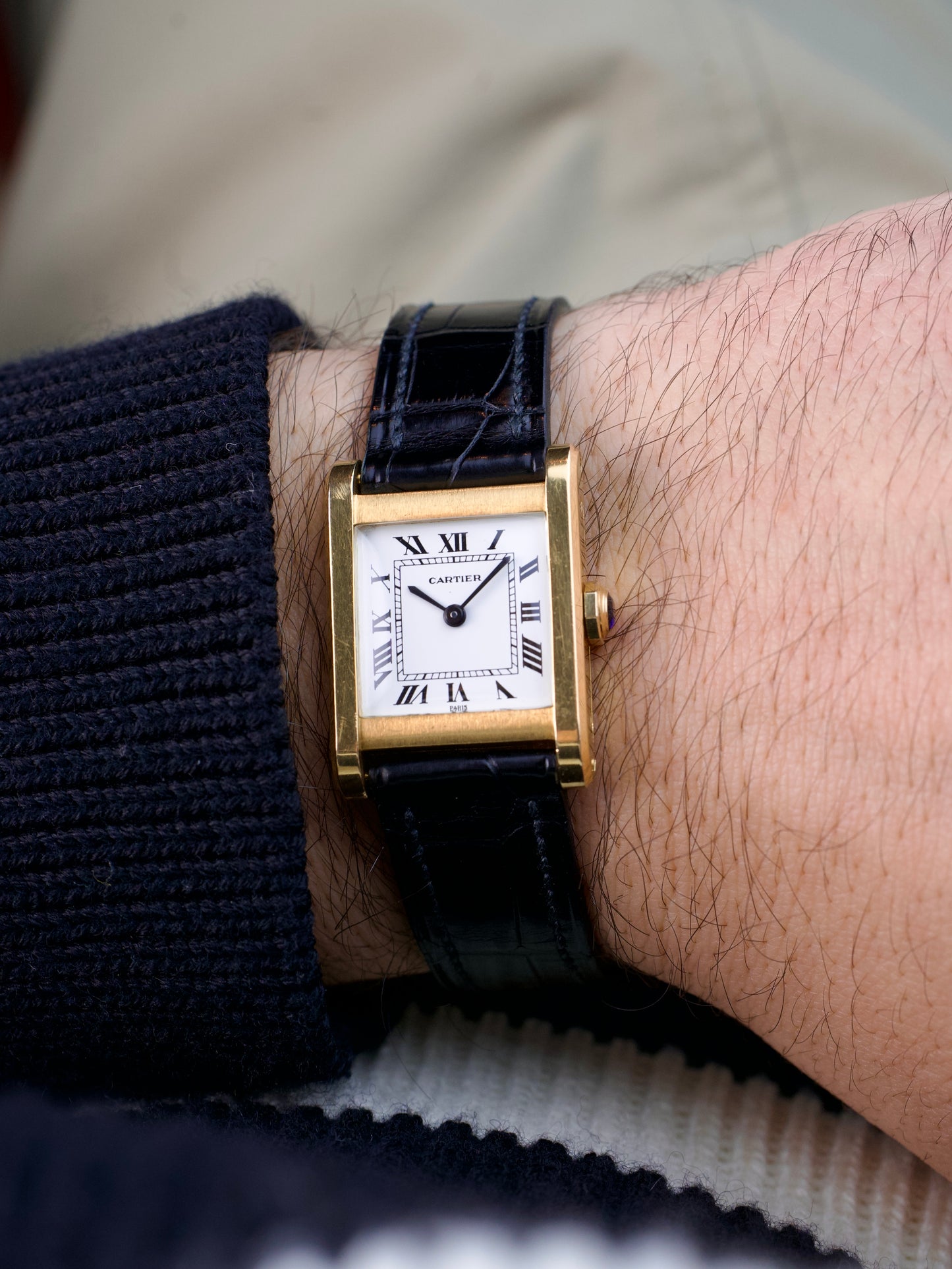 Cartier Tank Normale MK1 UNPOLISHED (Ref. 78092) 18K Yellow Gold