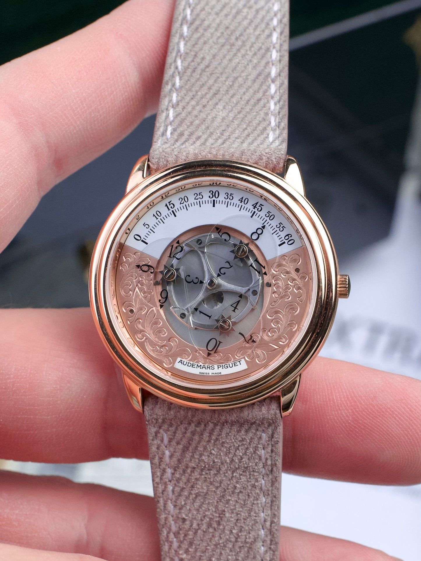 Audemars Piguet Star Wheel 25720RO Rose 18 Carat Rose Gold 1990s