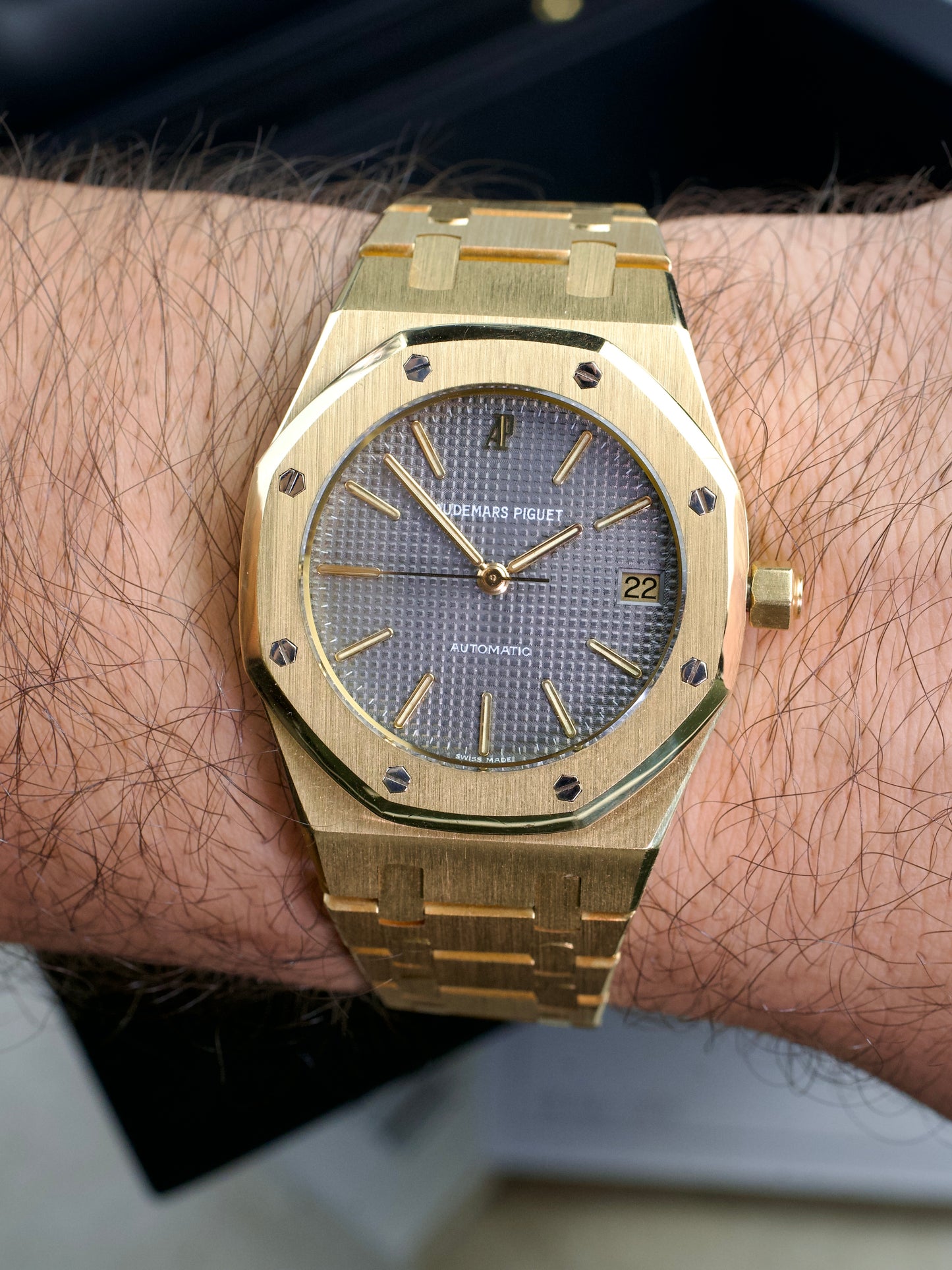 Audemars Piguet Royal Oak 14790BA MK1 BOX 18 carat gold 1990s