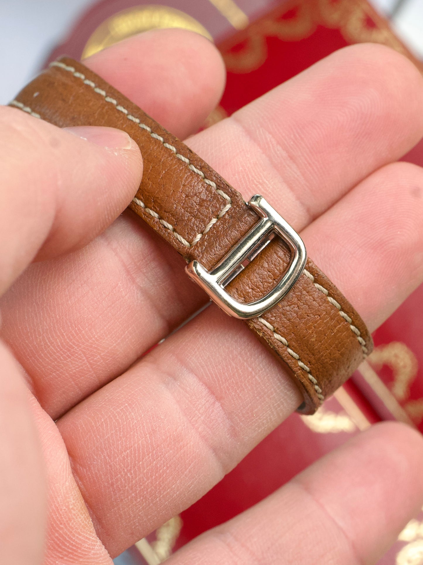 Cartier Tank Gondole 78079 18K White Gold 1980s