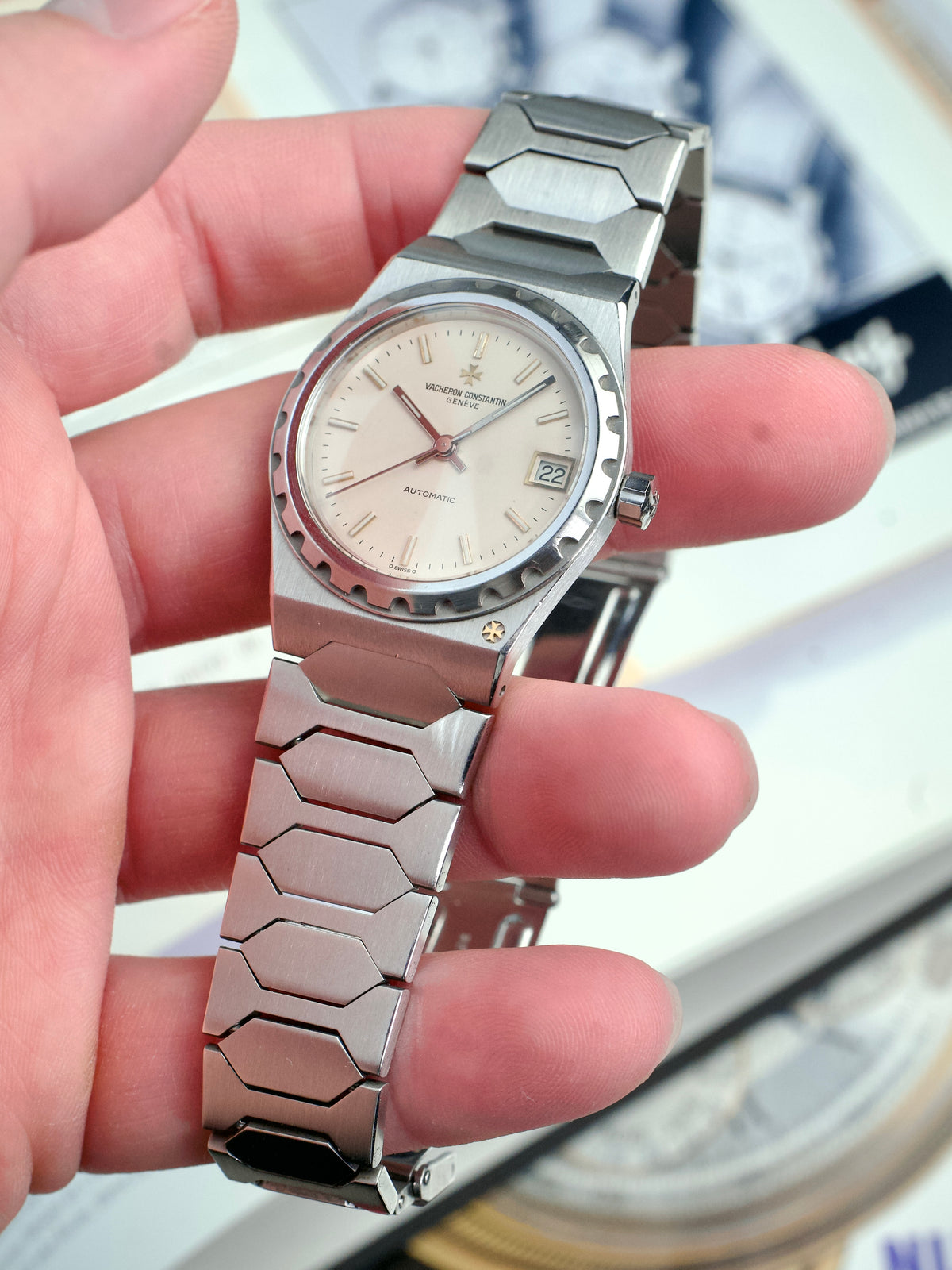 Vacheron Constantin 222 46003 Box Archive Cream Sigma Dial 1980s
