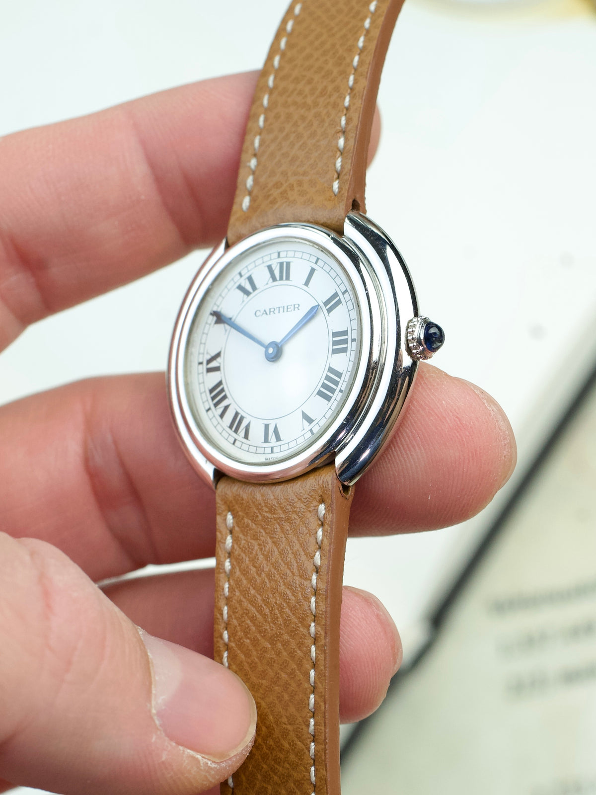 Cartier Tank Vendome 78090 18 carat White Gold 1970s