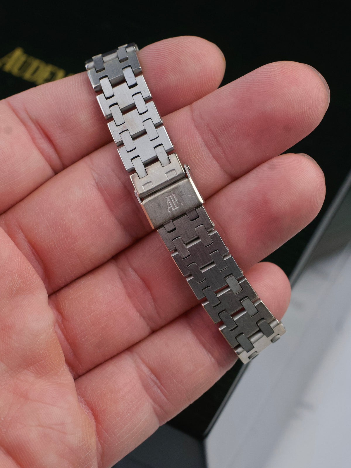 Audemars Piguet Royal Oak 6007BC Mini WHITE Gold Box 1980s
