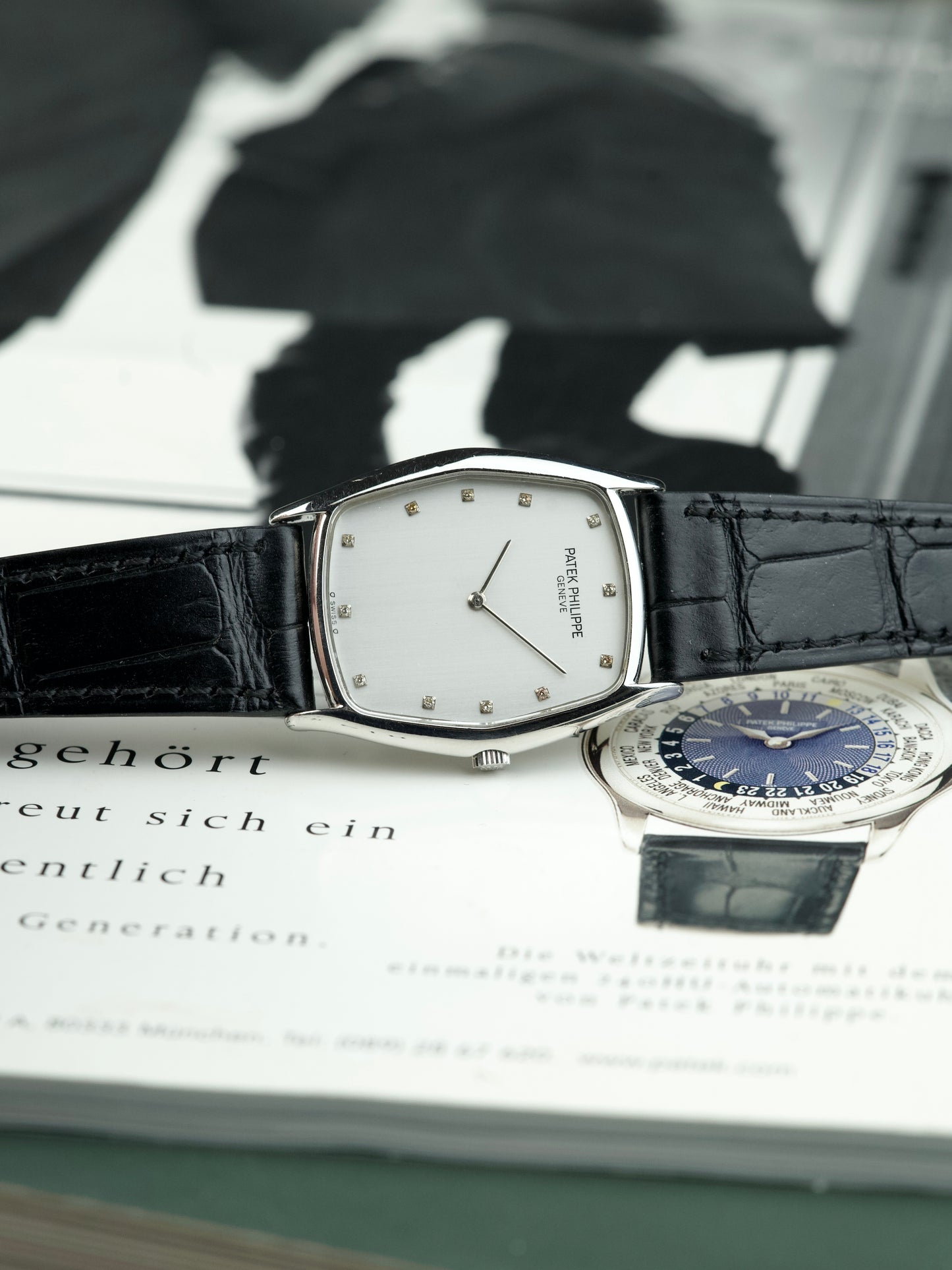 Patek Philippe Gondolo 3842p Sigma 950 Platinum 1980s