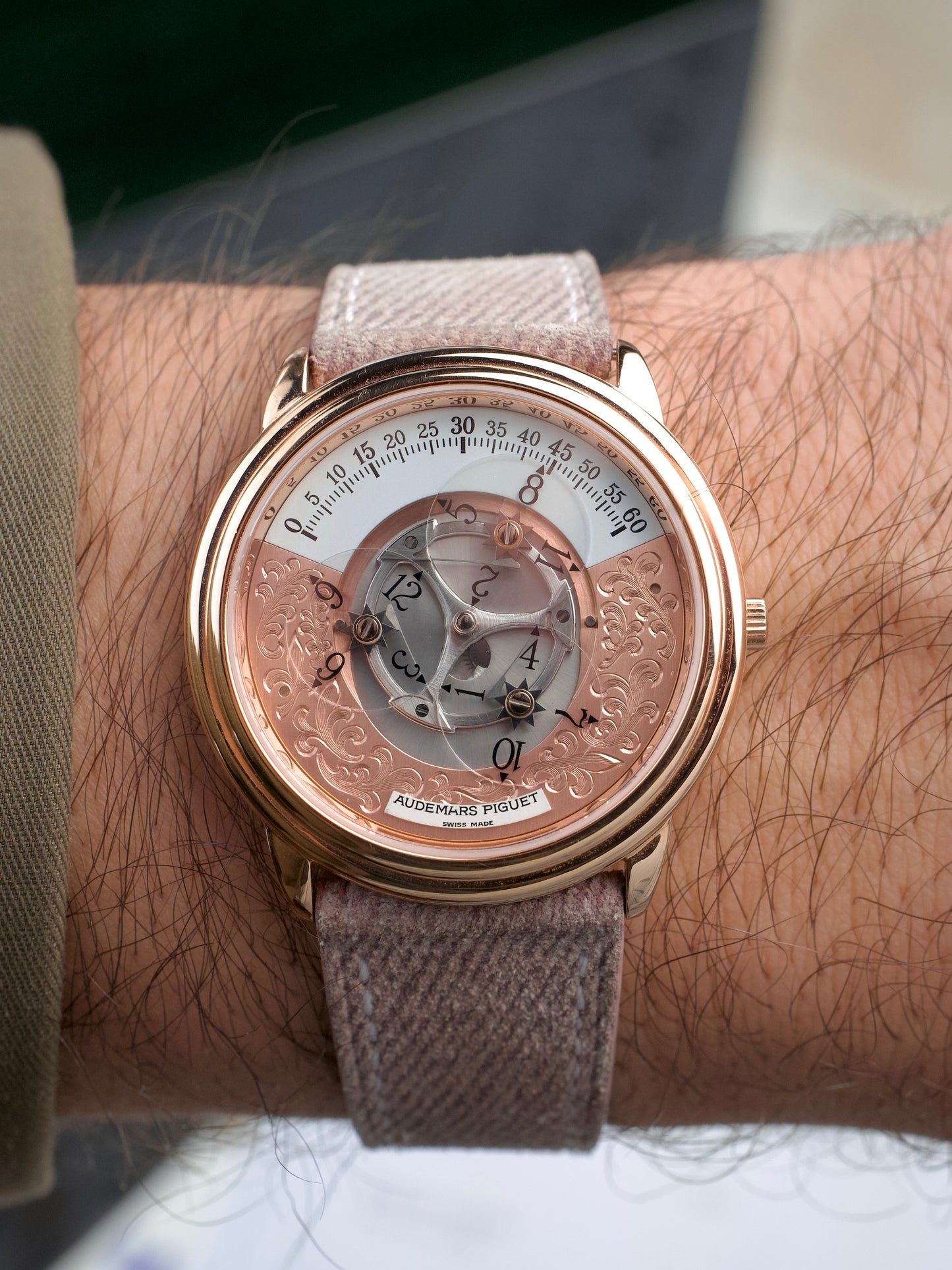 Audemars Piguet Star Wheel 25720RO Rose 18 Carat Rose Gold 1990s