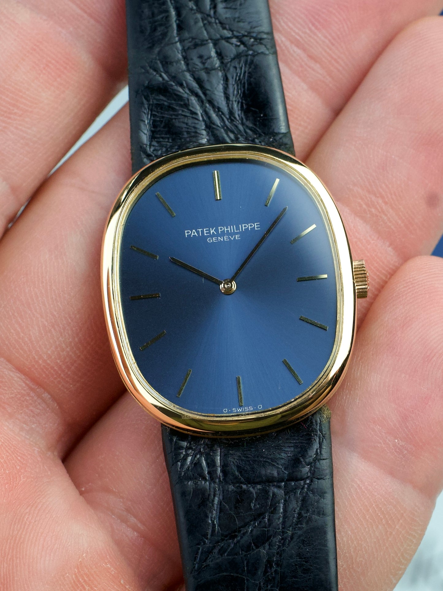 Patek Philippe Ellipse 3848J 18 Carat Gold 1980s