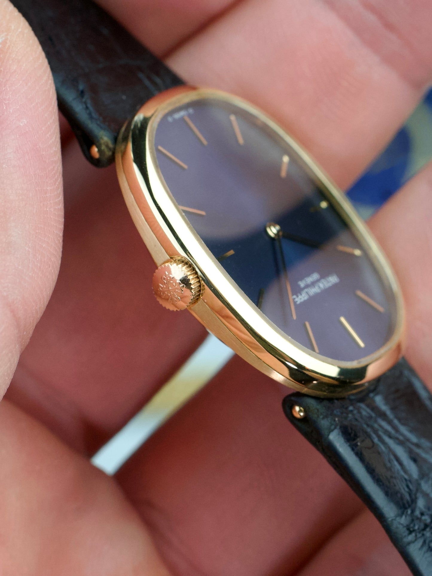 Patek Philippe Ellipse 3848J 18 Carat Gold 1980s