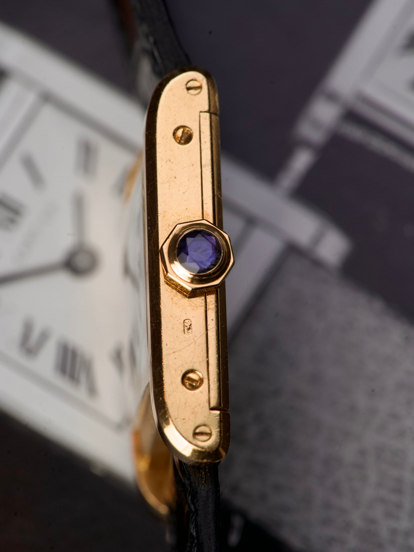 Cartier Tank Normale MK1 UNPOLISHED (Ref. 78092) 18K Yellow Gold