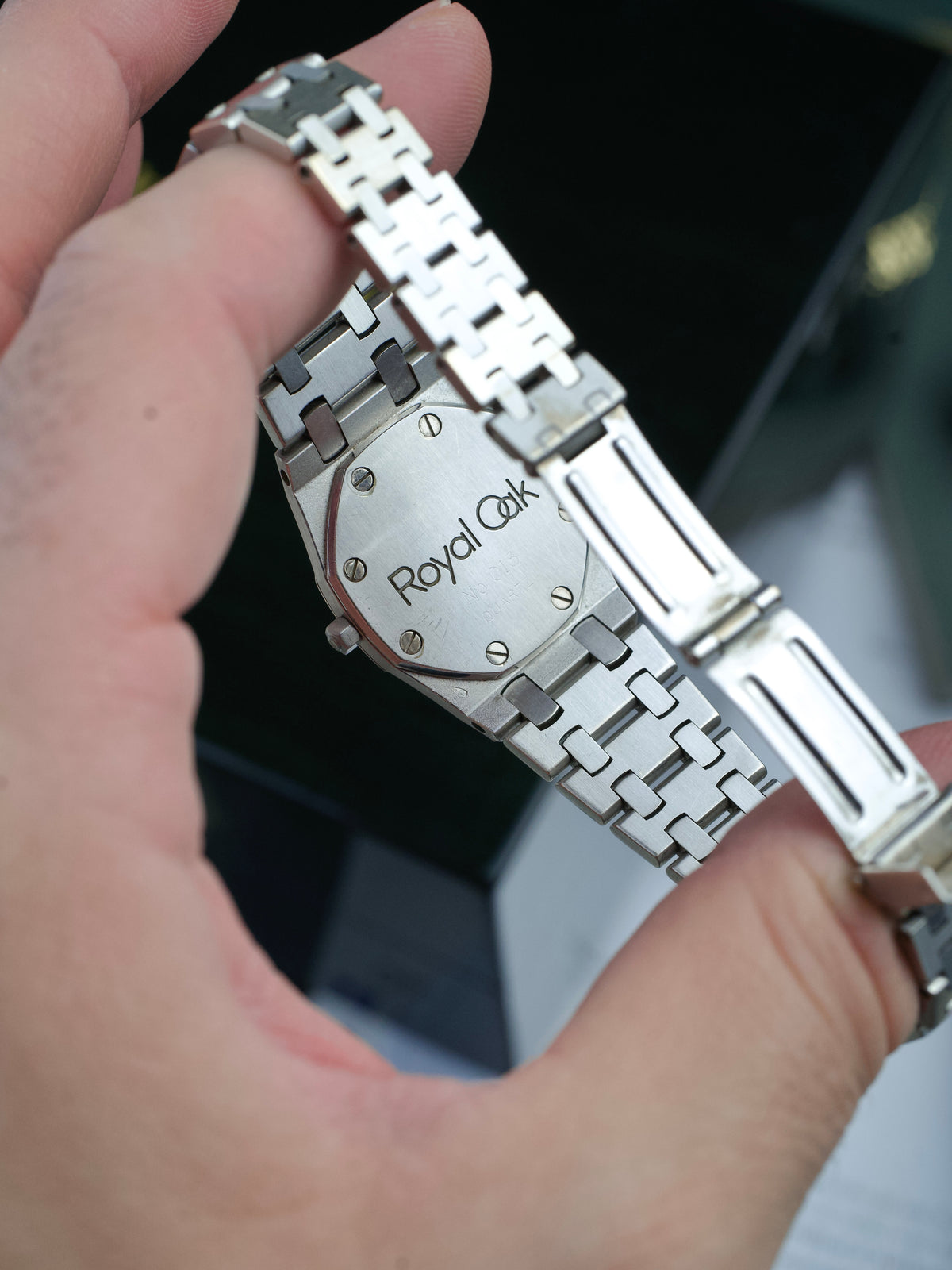 Audemars Piguet Royal Oak 6007BC Mini WHITE Gold Box 1980s