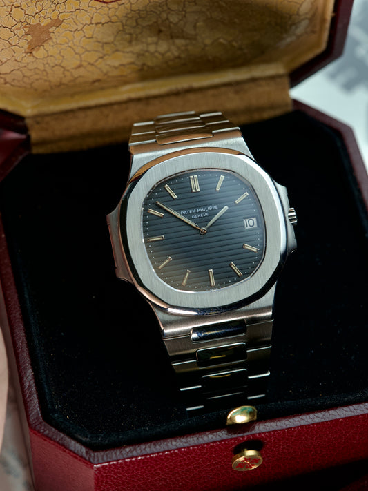 Patek Philippe Nautlius 3700 Jumbo Genta Sigma Black 1970s