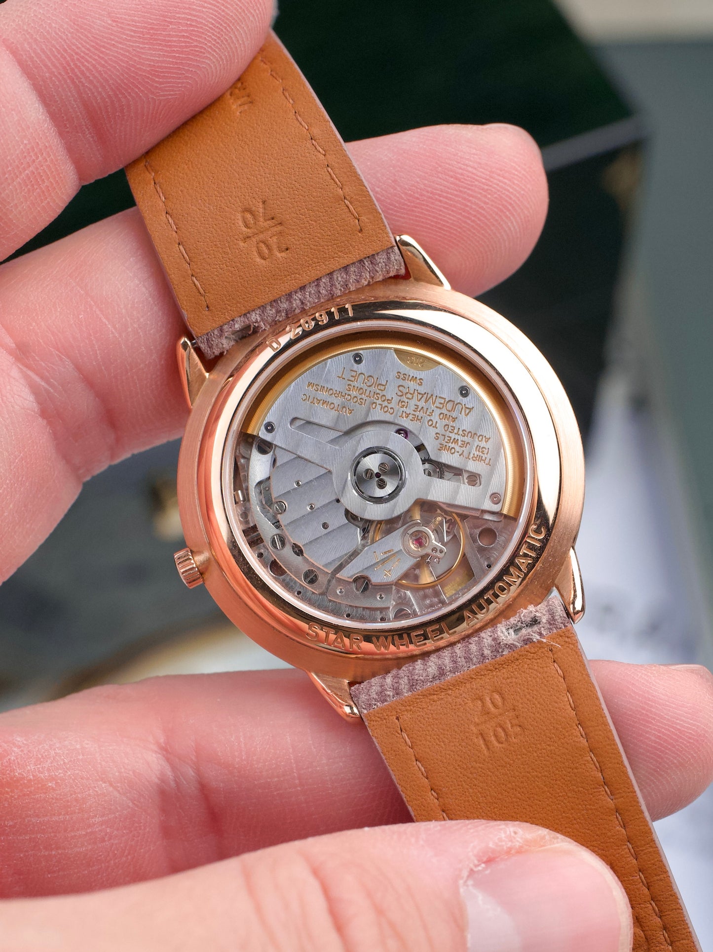 Audemars Piguet Star Wheel 25720RO Rose 18 Carat Rose Gold 1990s