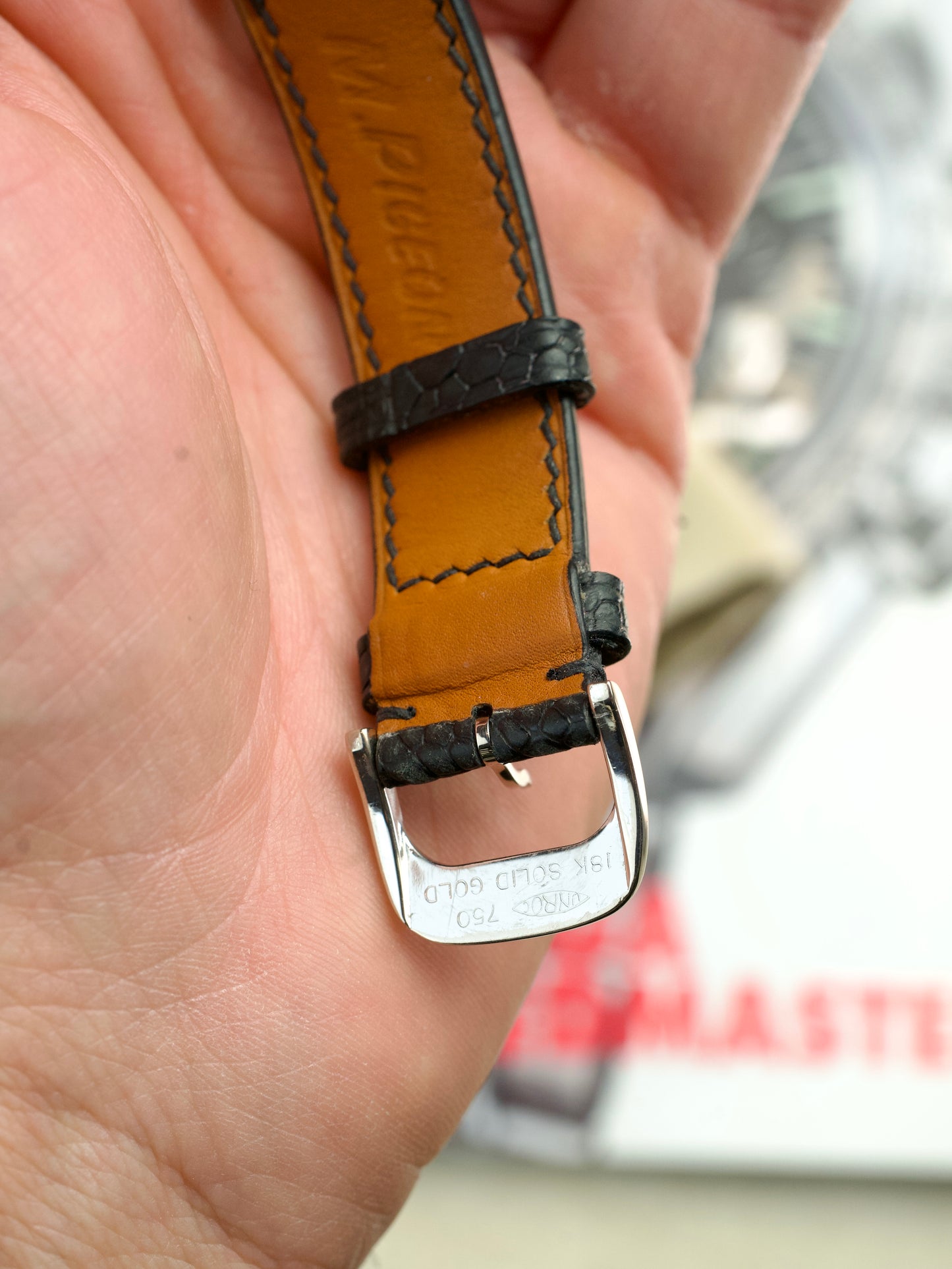 Jaeger LeCoultre Reverso Classique 250.3.86 Art Deco JLC 18 Carat White Gold 1990s