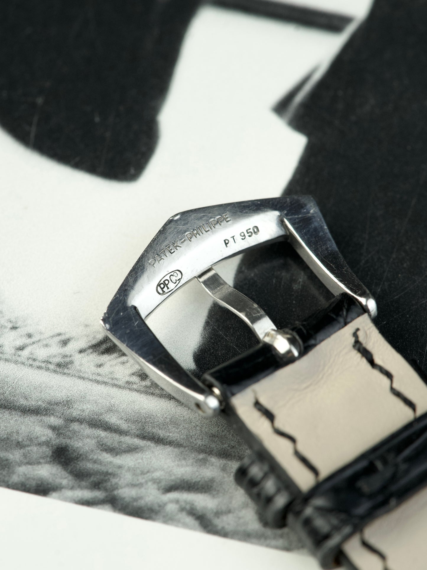 Patek Philippe Gondolo 3842p Sigma 950 Platinum 1980s