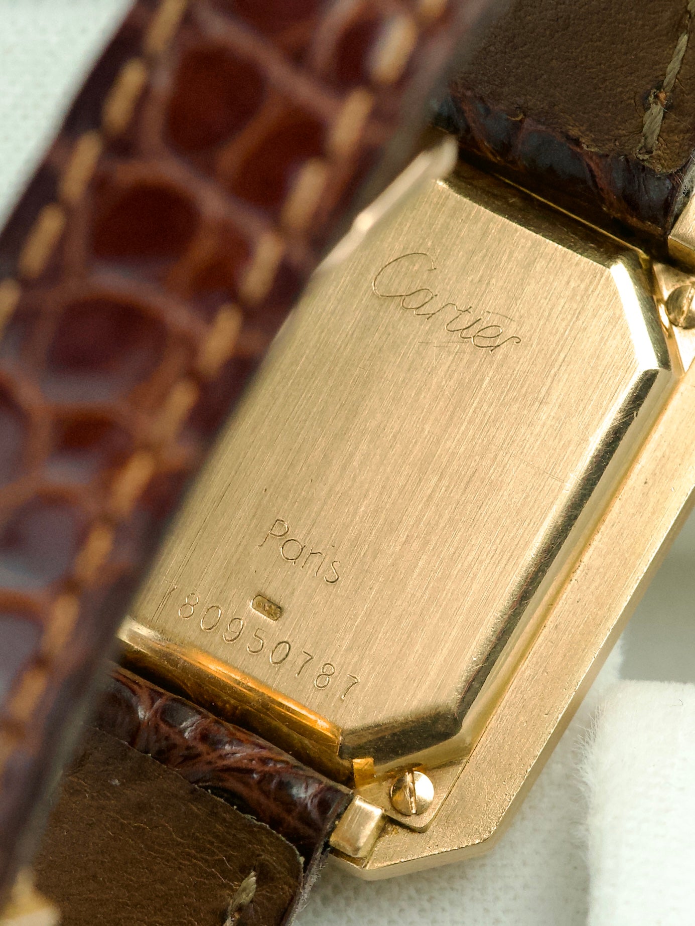 Cartier Cristallor 78095 Full Set luxury watch, back