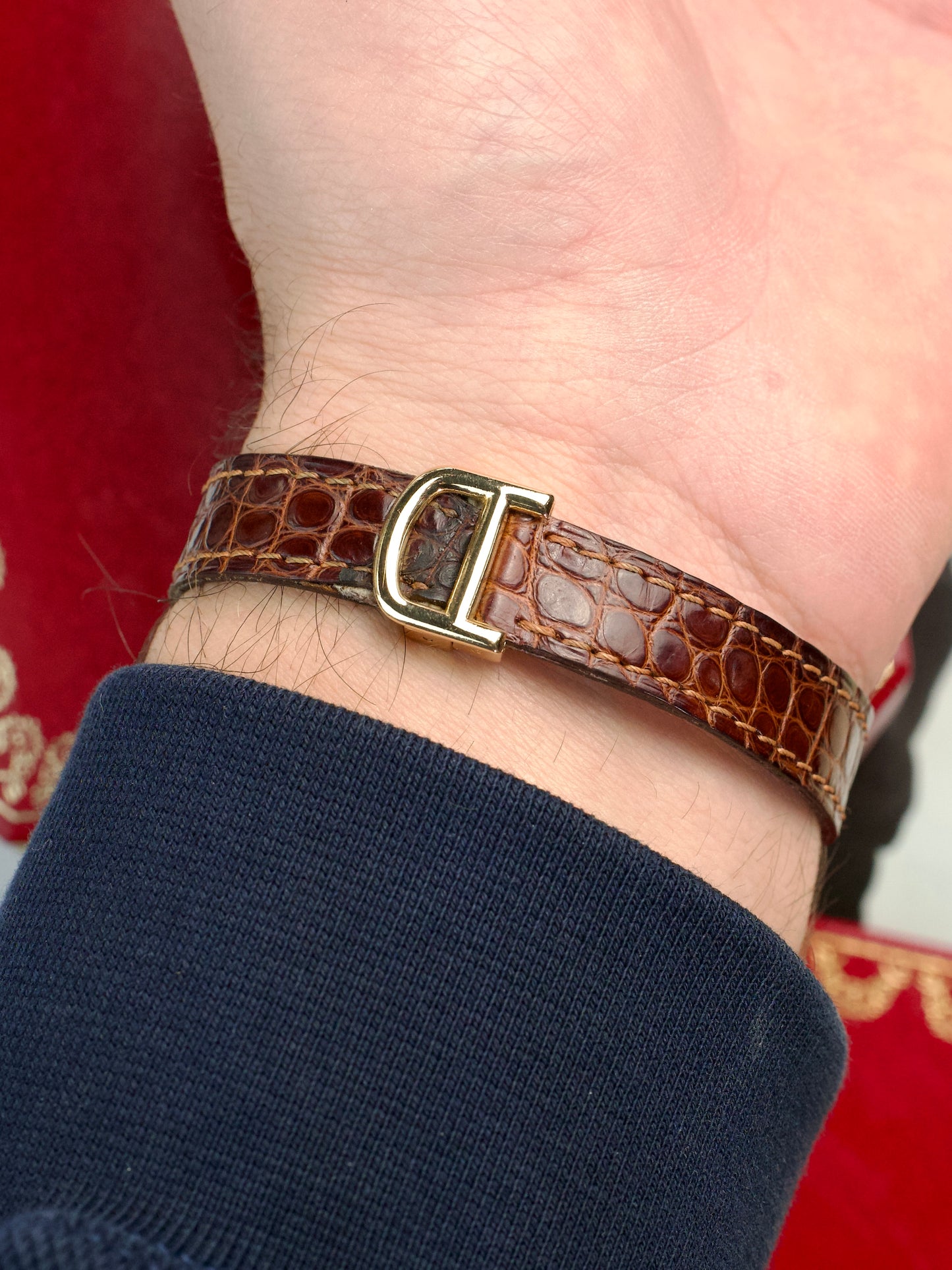 Cartier Cristallor 78095 Full Set vintage watches, deployment clasp