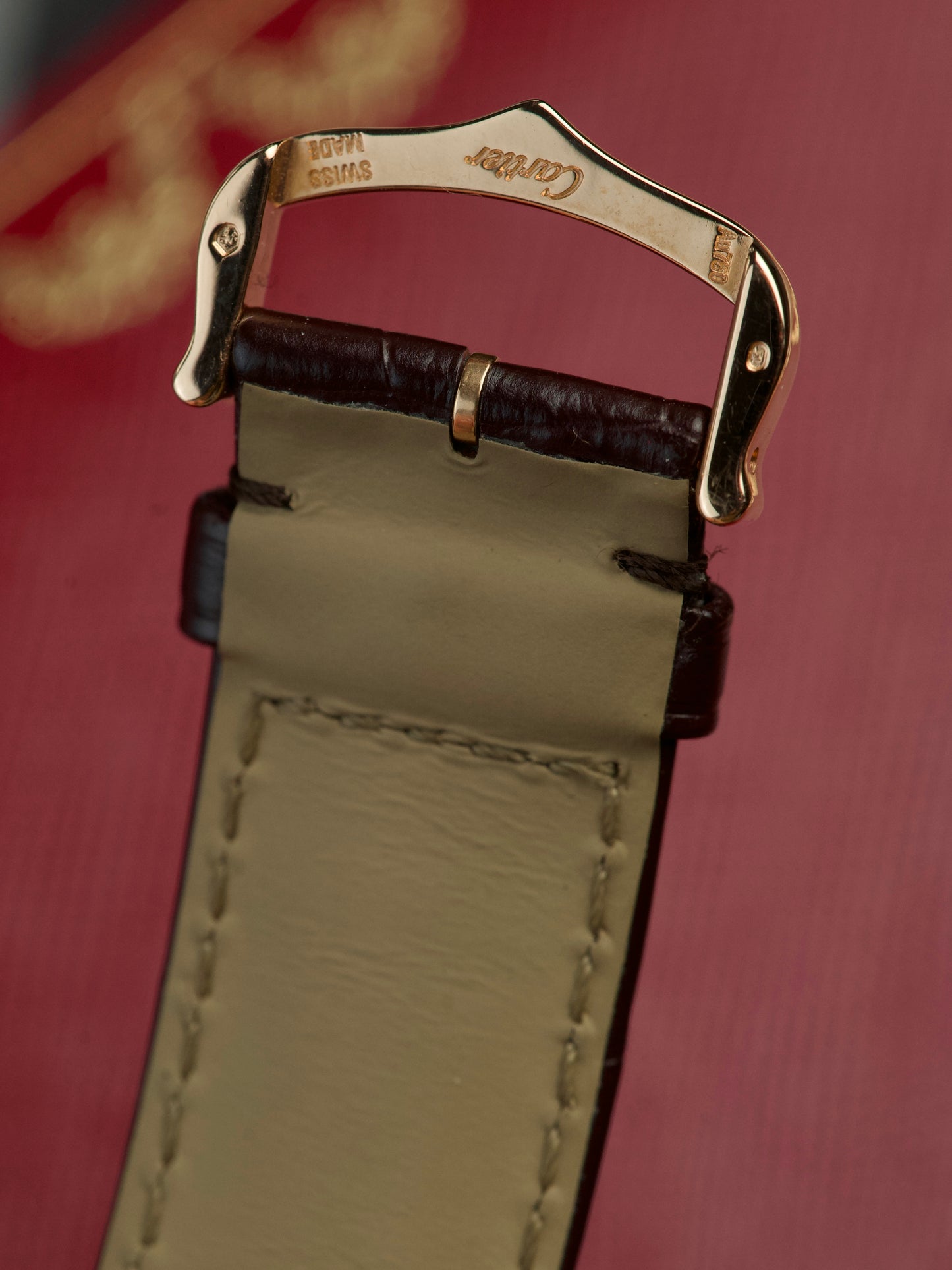 Cartier Tank Américaine 2505 modern watch, buckle
