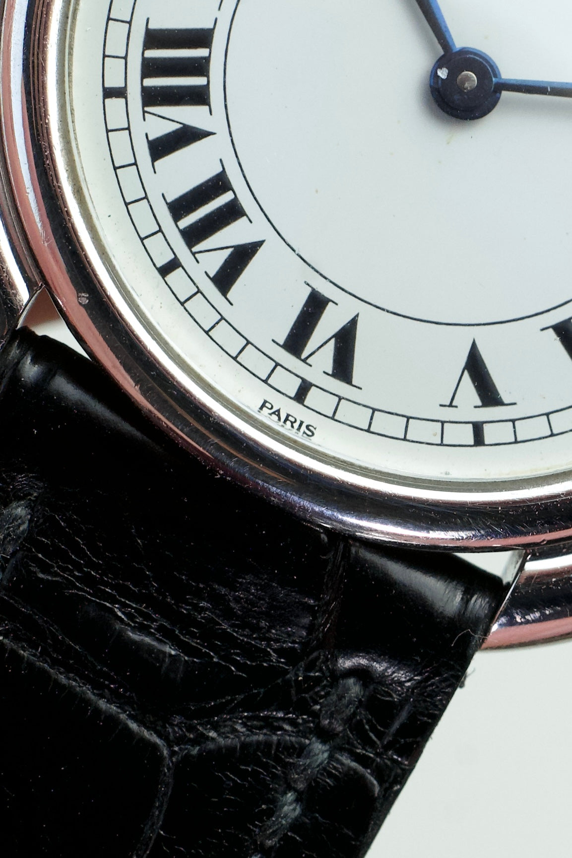 Cartier Tank Vendome 78090 18 carat White Gold 1970s luxury watch, dial