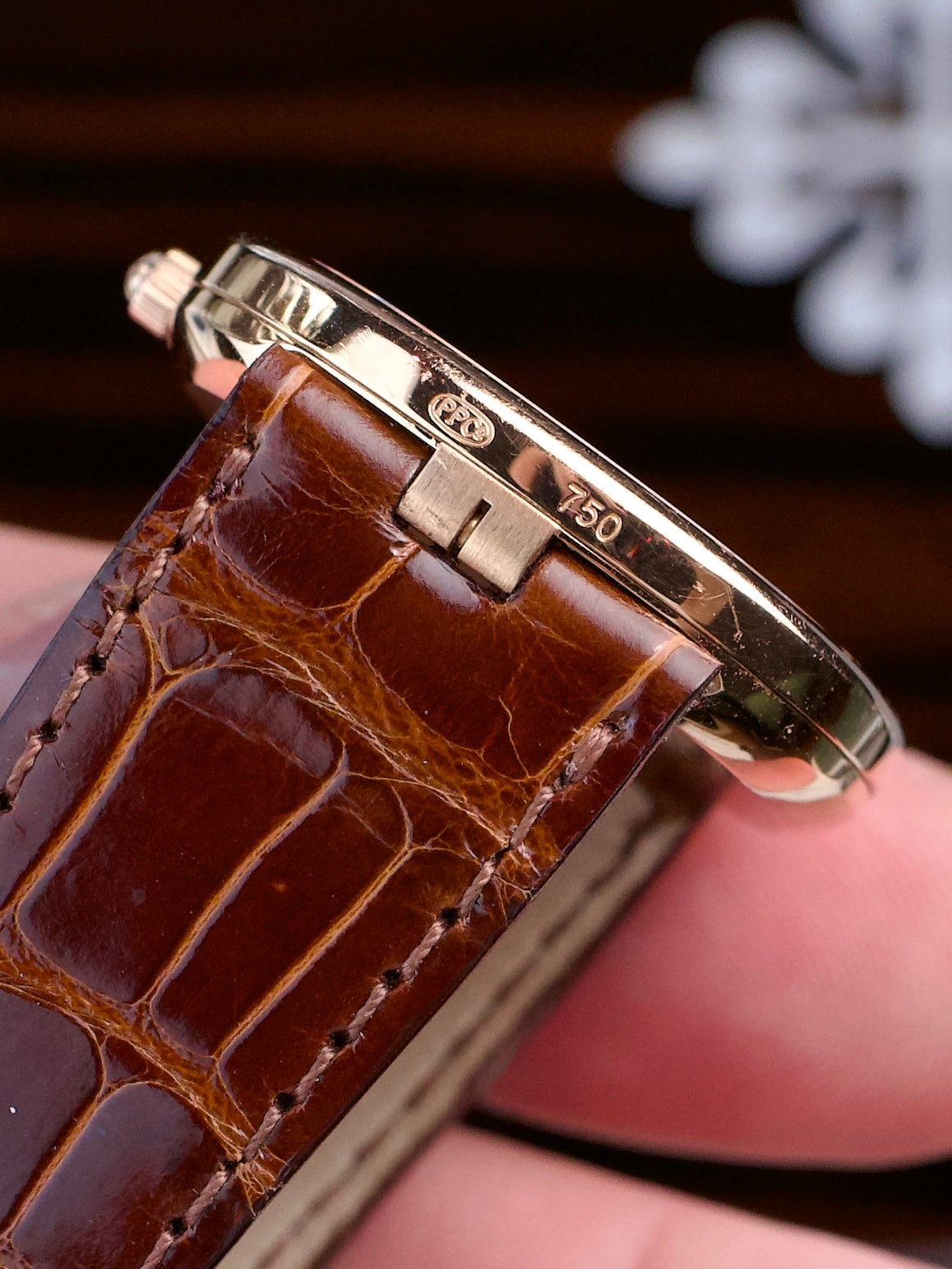 Patek Philippe Ellipse 3738R Grey Rose Gold automatic 2000s