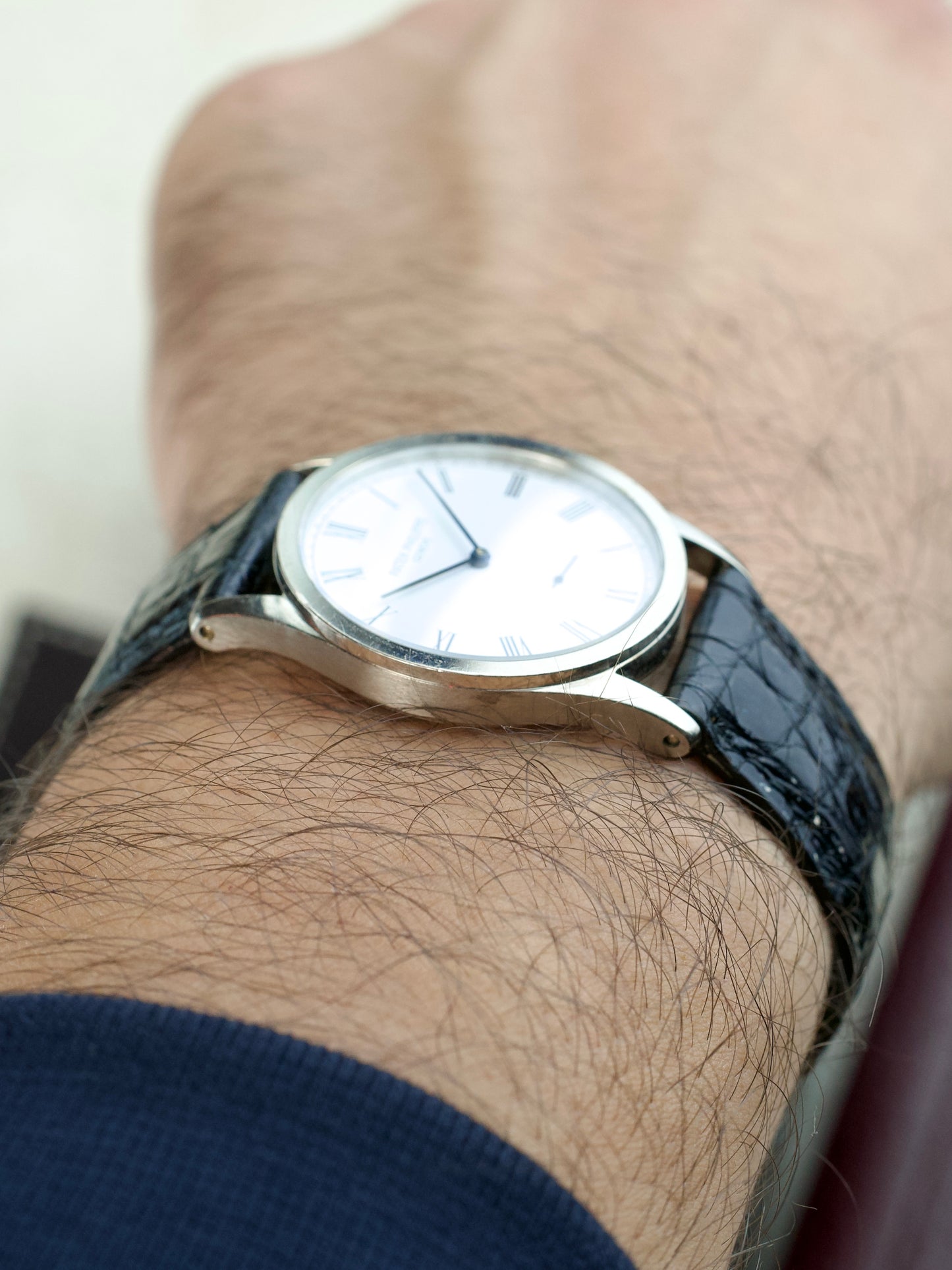 Patek Philippe Calatrava 3796g Panda White Gold 1990s