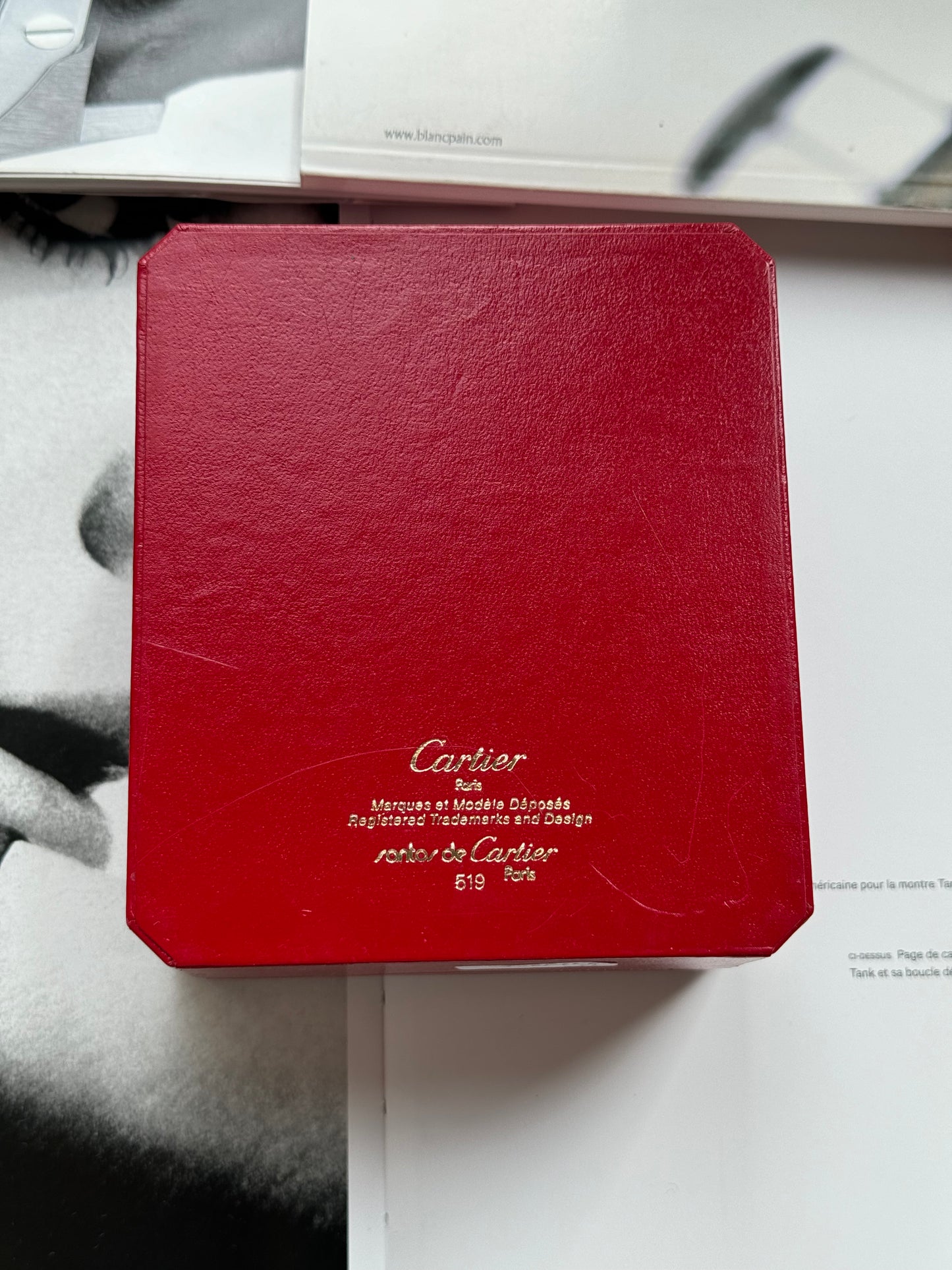 1990s Cartier Santos Carree (Ref. 0901) automatic movement