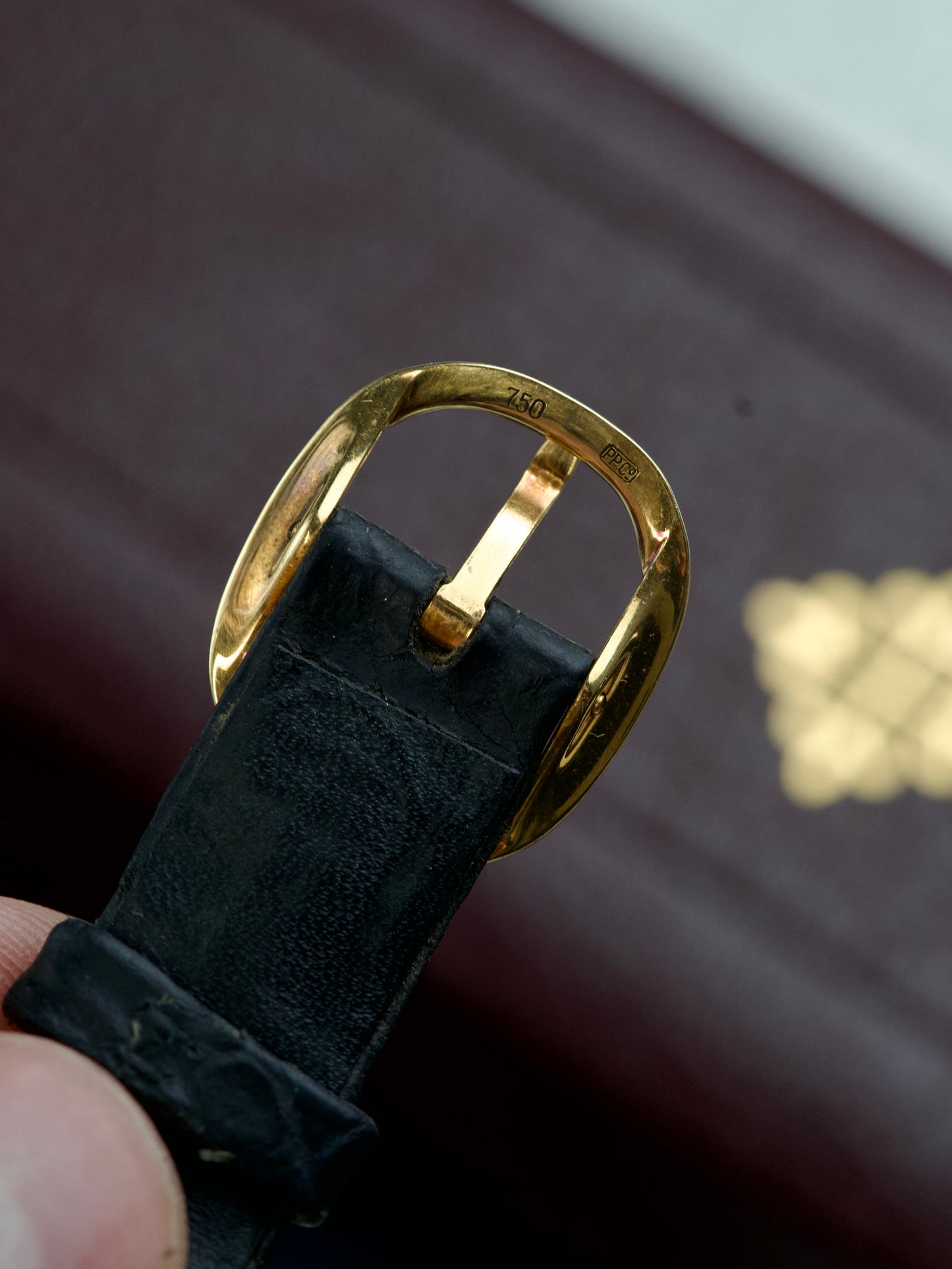 Patek Philippe Ellipse 3738j mechanical vintage watch, hallmarks