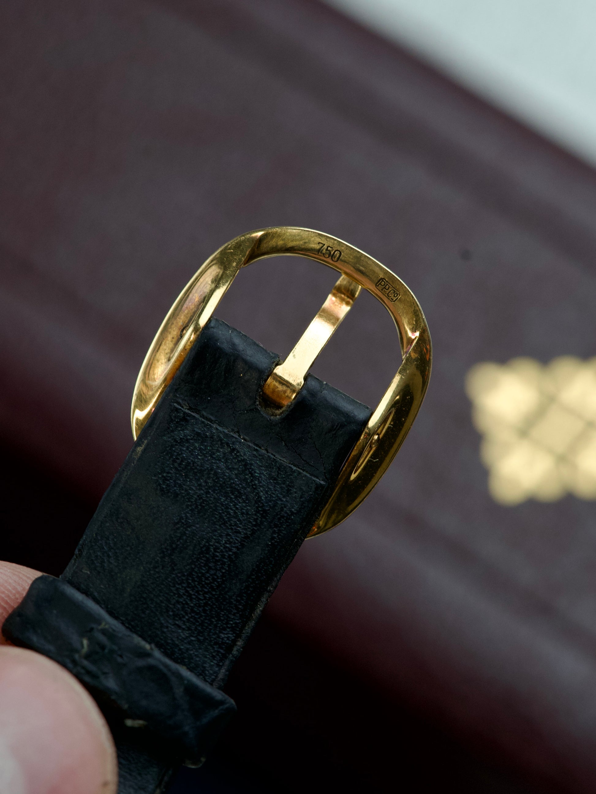 Patek Philippe Ellipse 3738j mechanical vintage watch, hallmarks