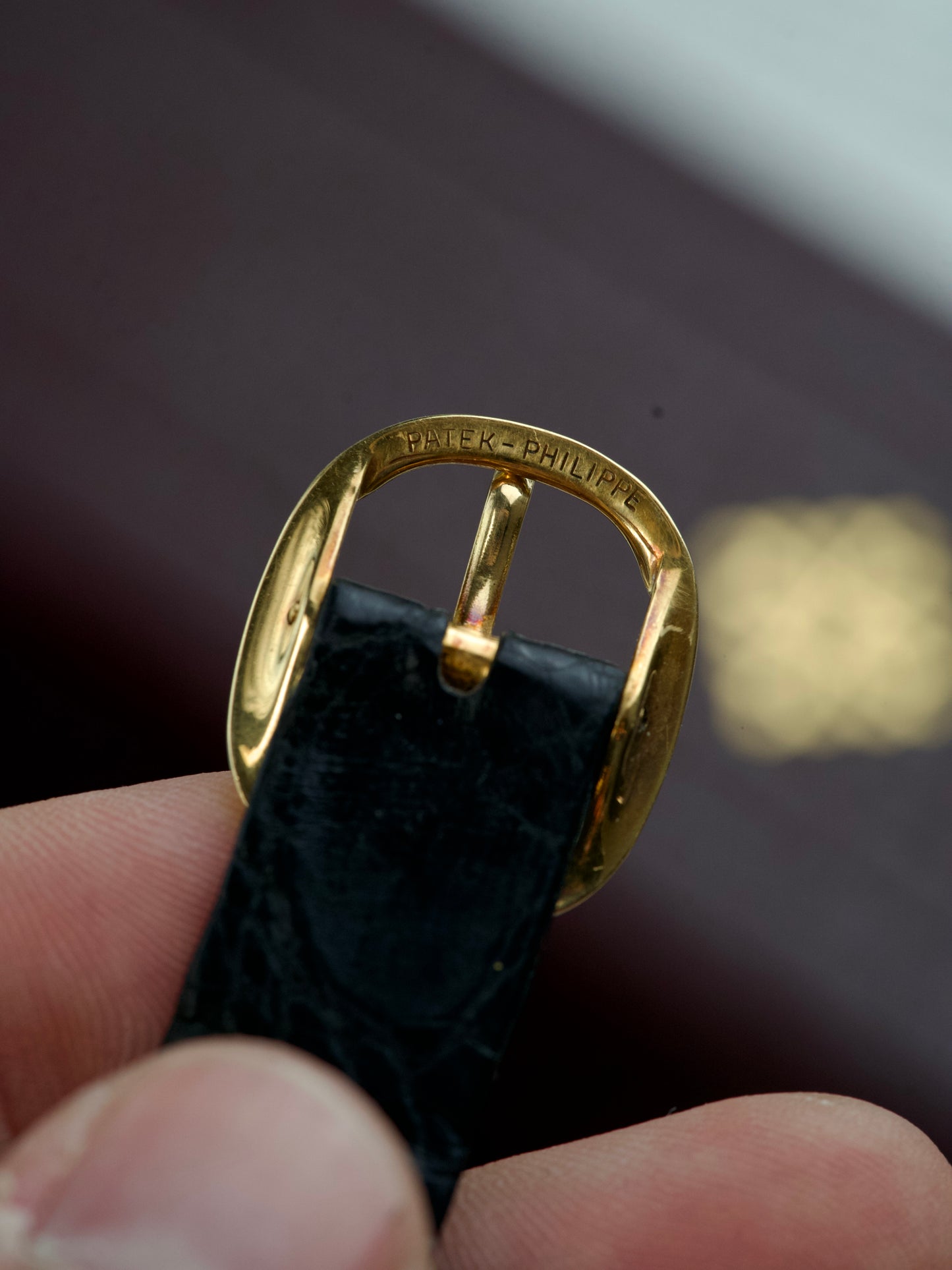Patek Philippe Ellipse 3738j luxury watch, buckle