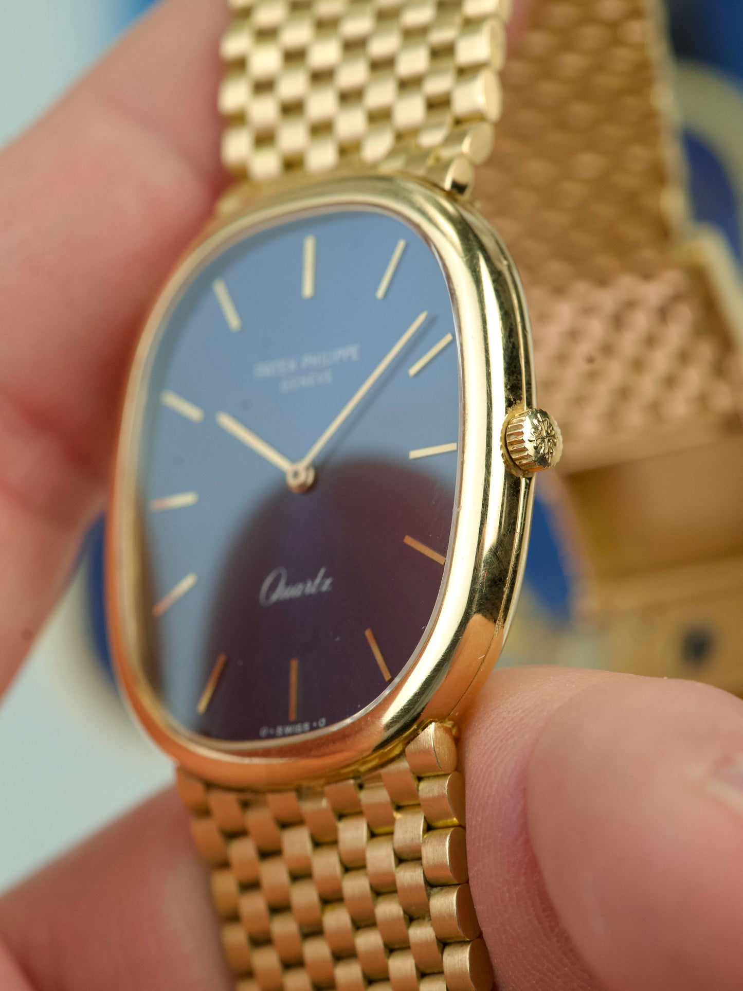 Patek Philippe Ellipse 3838 preowned, side