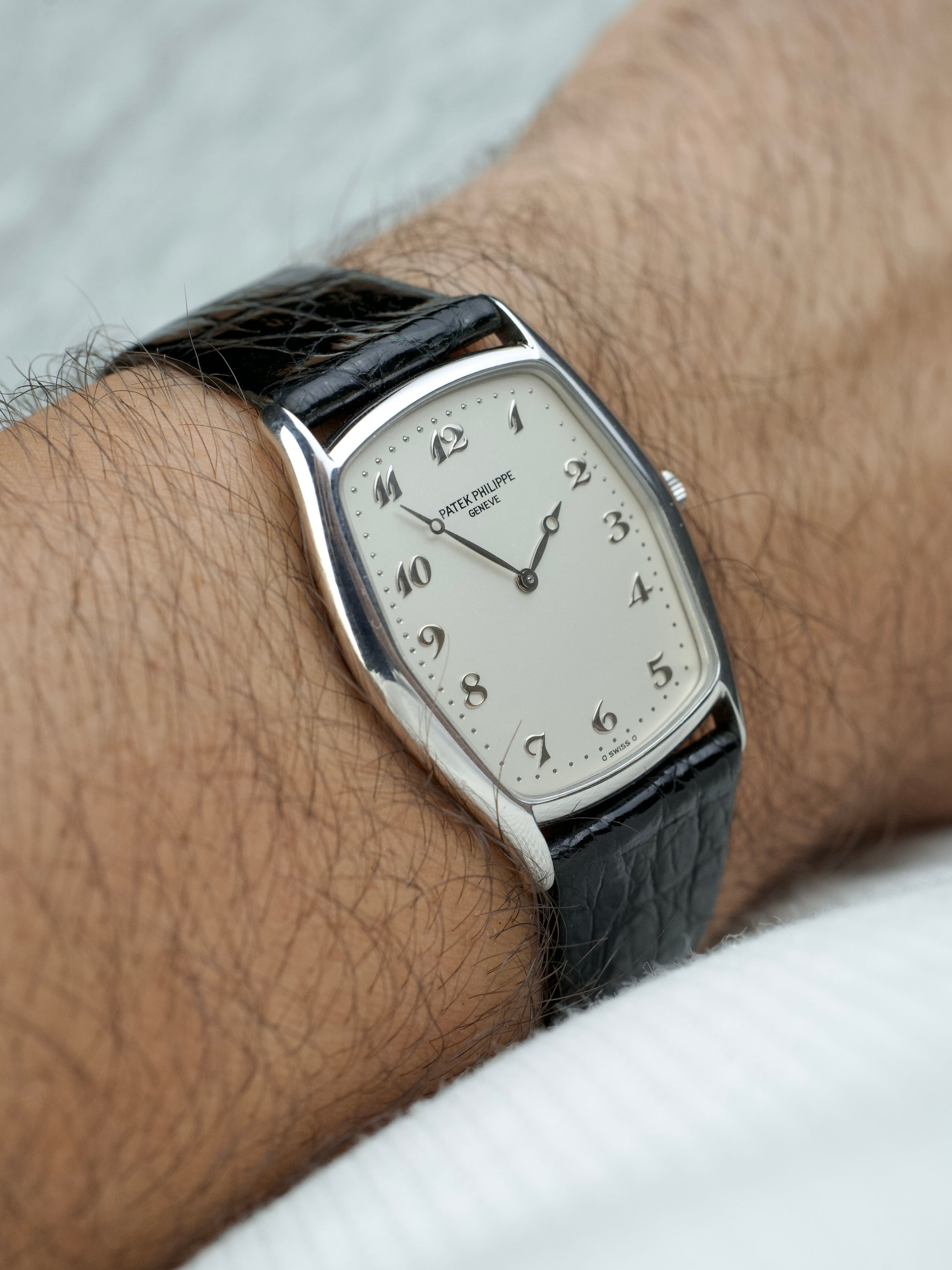 Patek Philippe Gondolo Breguet 3842p collectible, side wrist