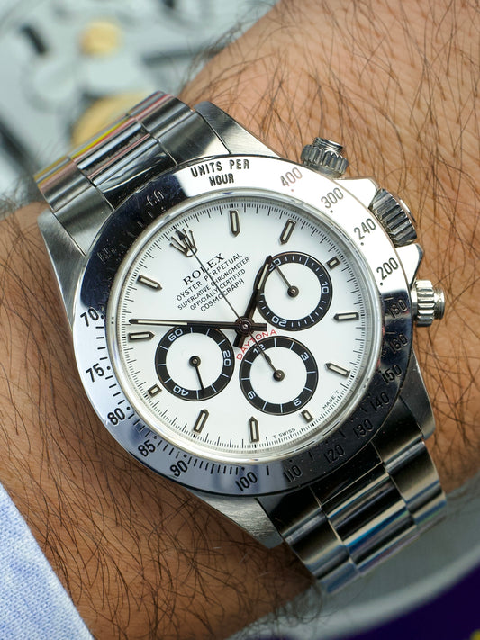 Rolex Daytona 16520 Zenith vintage watch, front