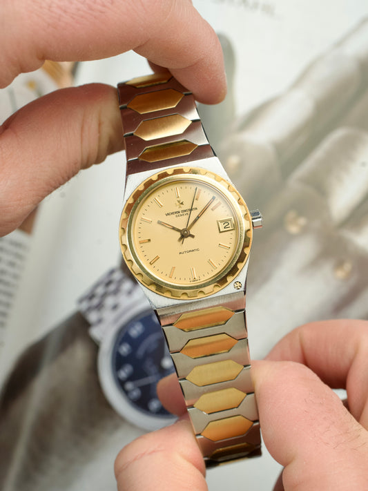 Vacheron Constantin 222 46003 luxury watch Steel Gold Sigma, front